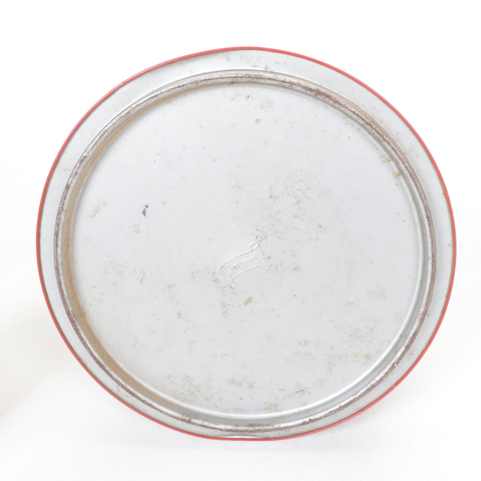 Covered Cake Plate, Hand Sifter & Other Kitchen Tools, Mid-20th Century