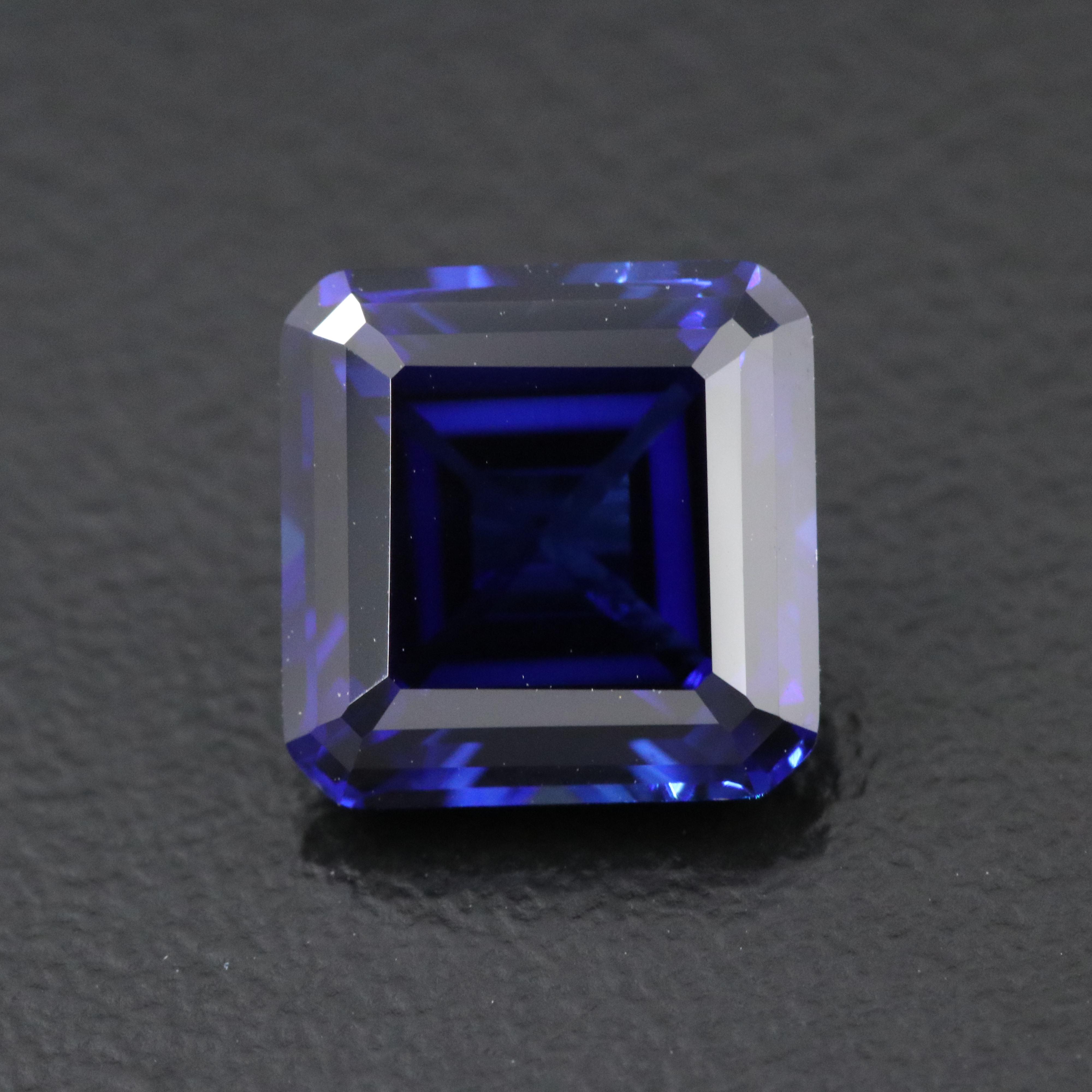 Loose 4.84 CT Lab Grown Sapphire