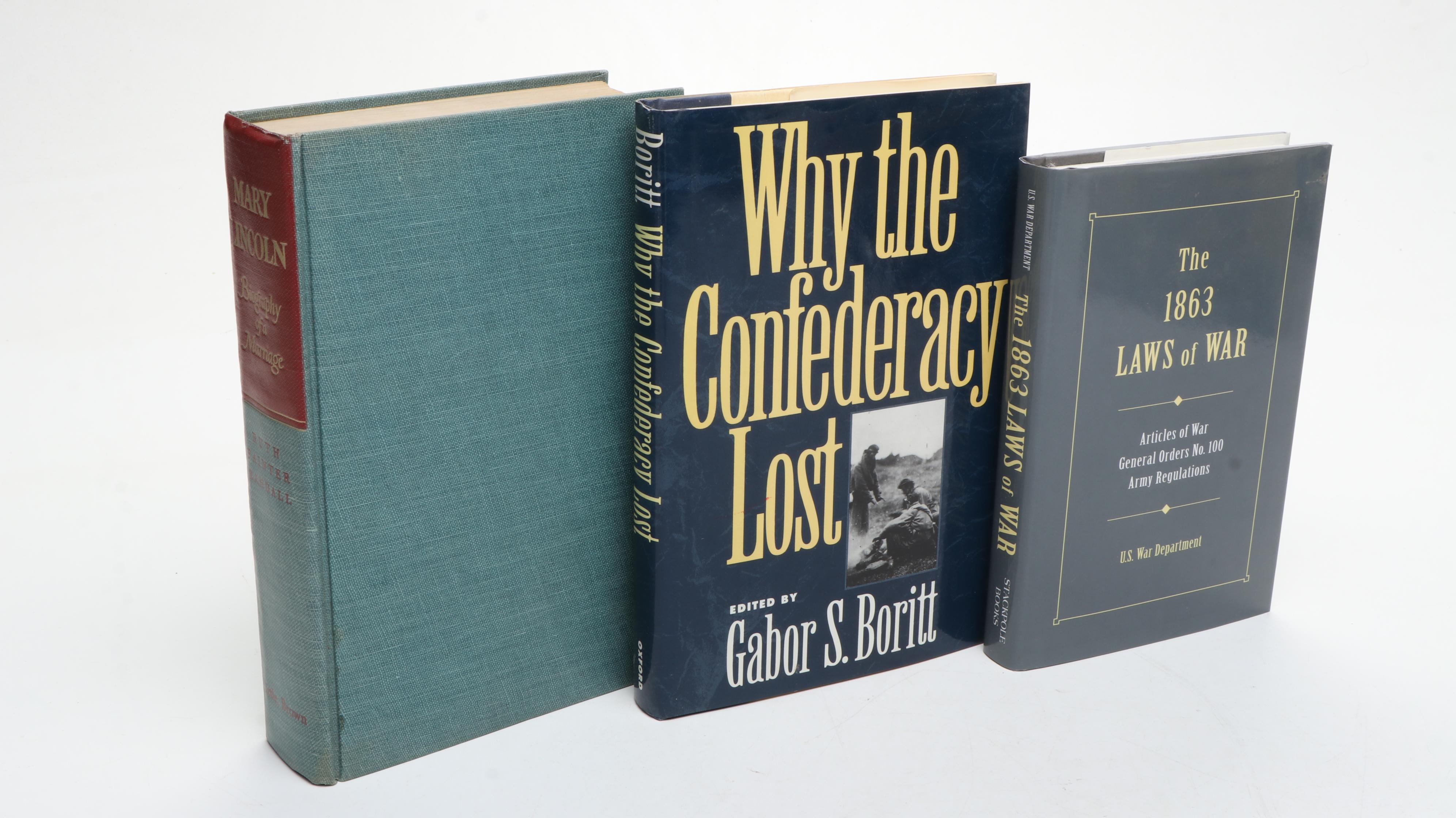 "Civil War Relics of the Western Campaigns, 1861–1865" with More History Books