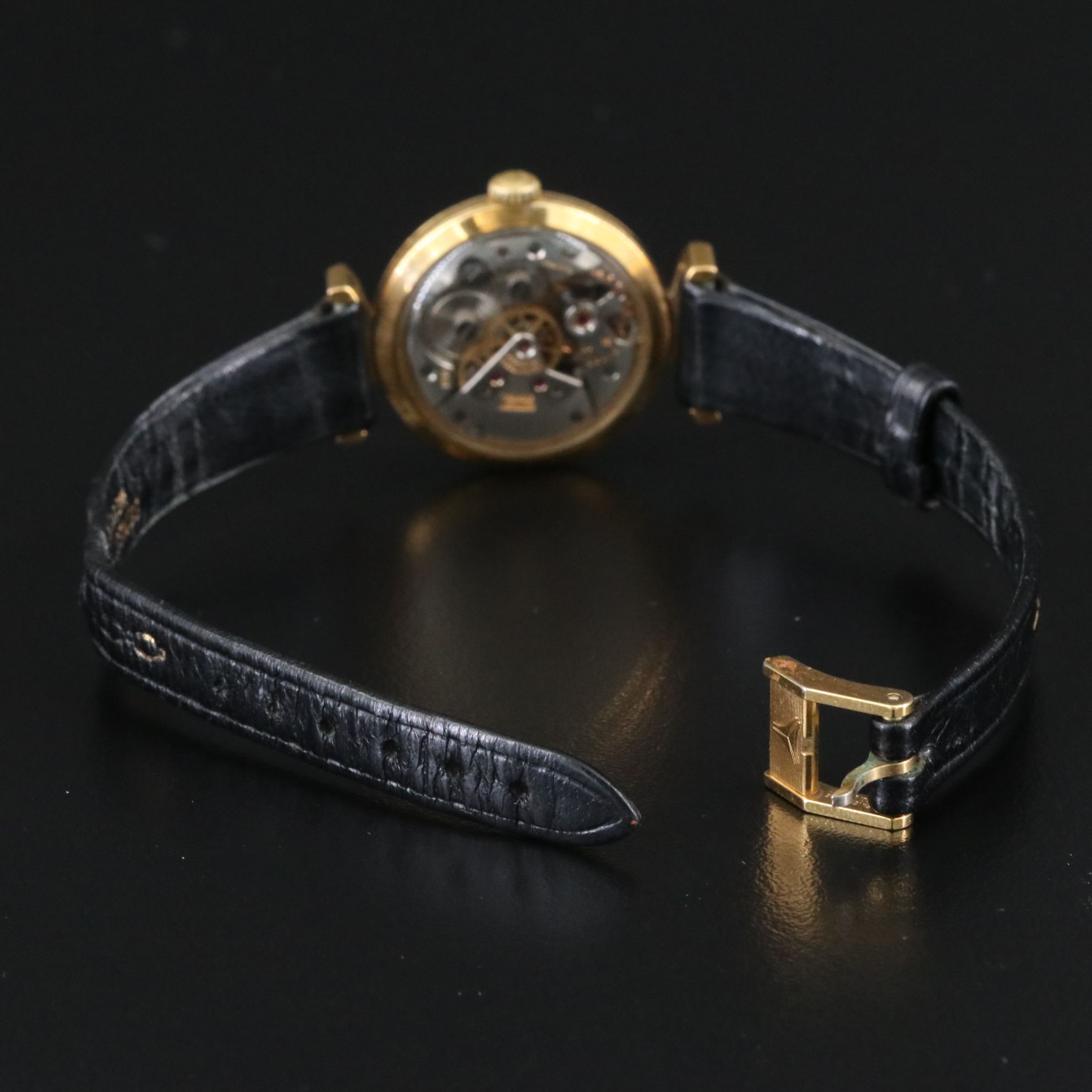 Ernest Borel Cocktail Kaleiescope Stem Wind Watch