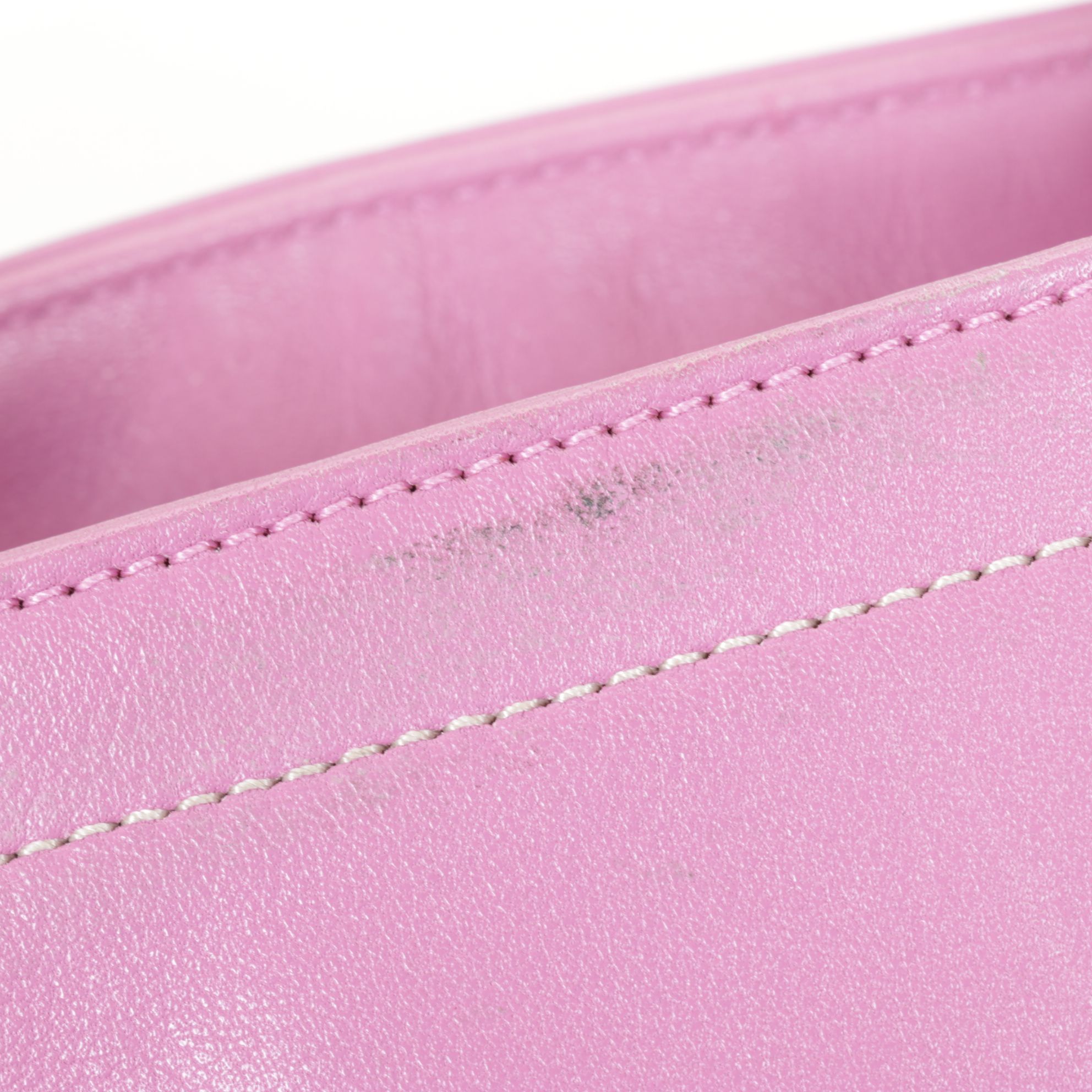 Coach Pink Tote with Patent Leather Trim & Ocelot Print Cross-Body Bag