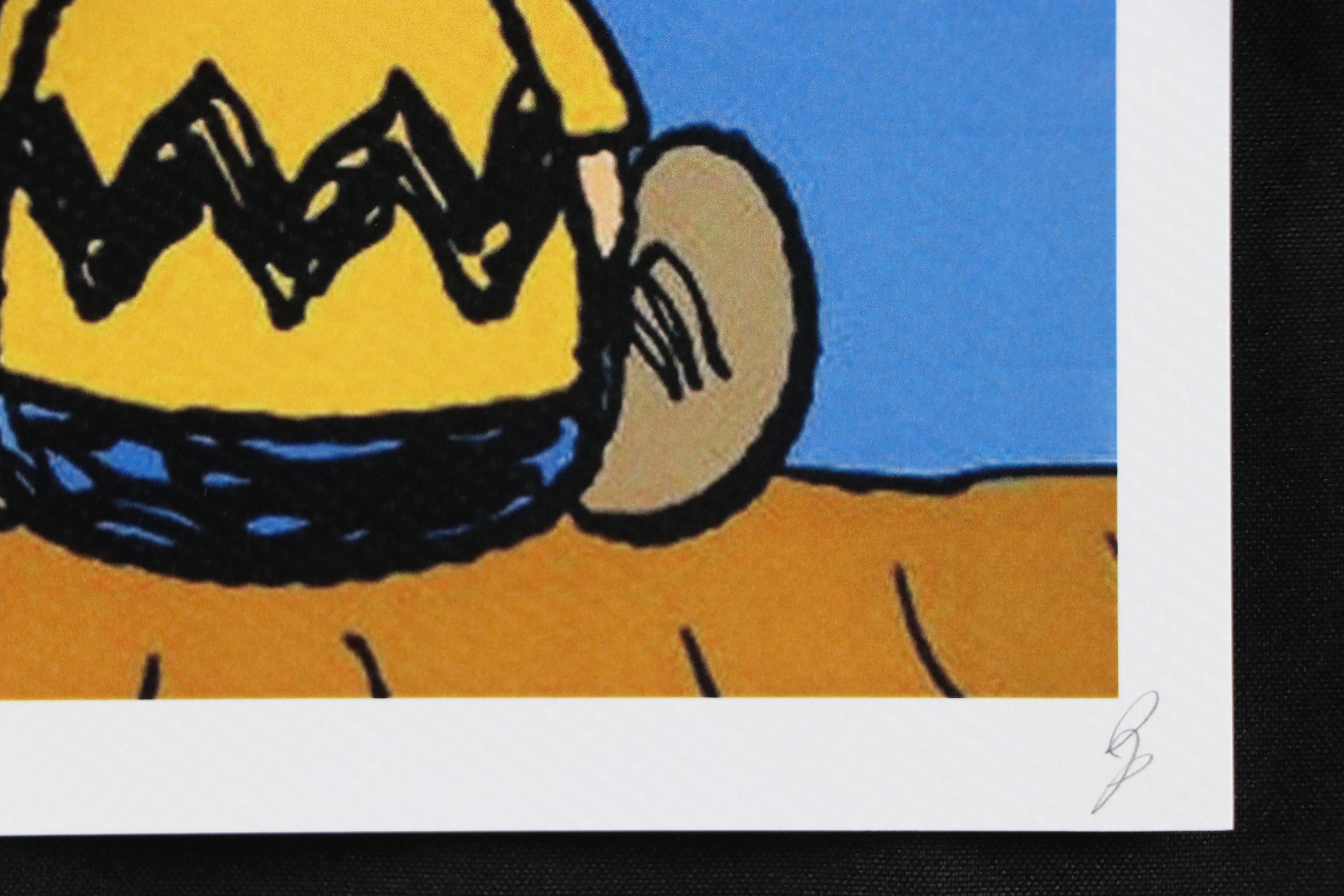 Death NYC Graphic Digital Print Featuring Snoopy and Charlie Brown, 2022