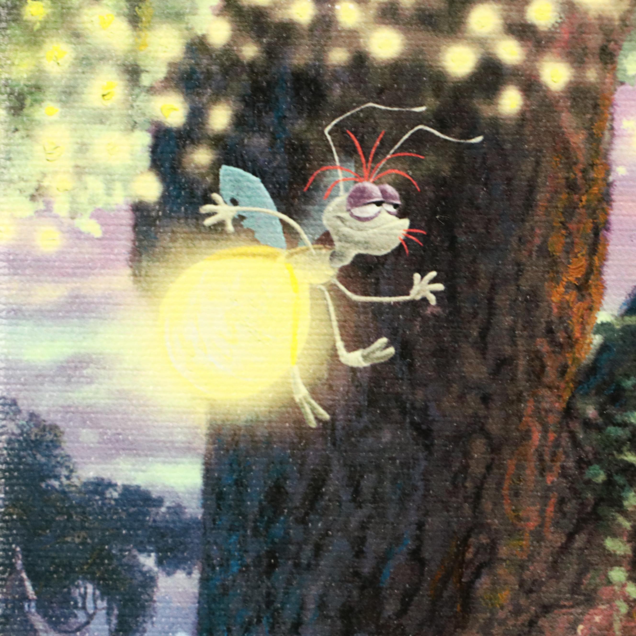 Thomas Kinkade Co. and Disney Giclées of Disneyland and "Princess and the Frog"