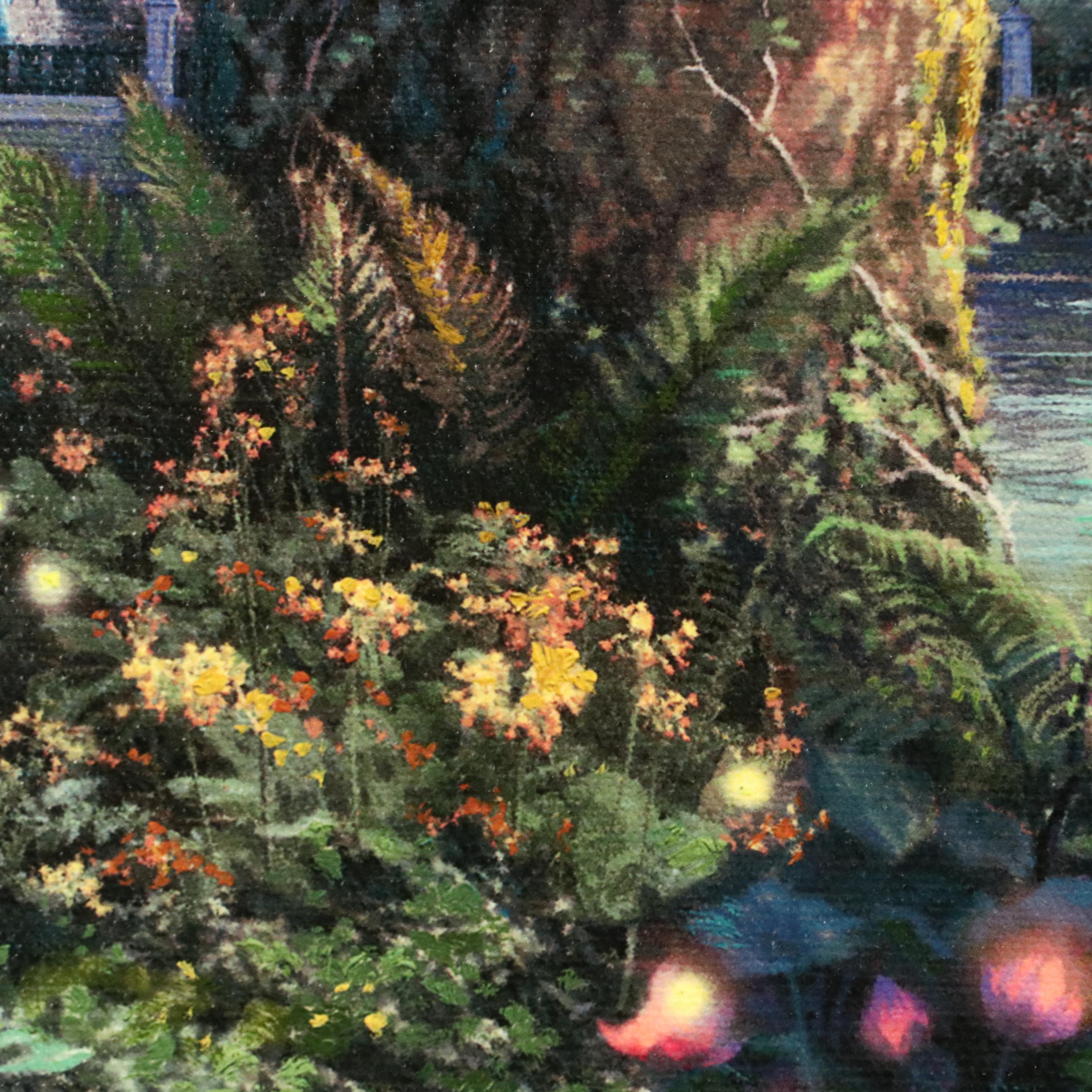 Thomas Kinkade Co. and Disney Giclées of Disneyland and "Princess and the Frog"