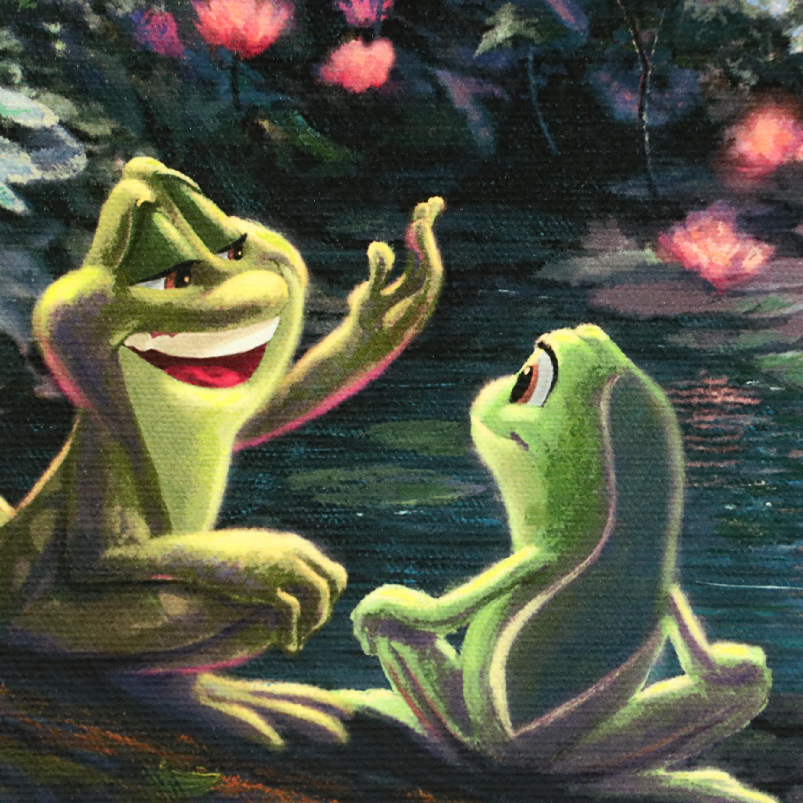 Thomas Kinkade Co. and Disney Giclées of Disneyland and "Princess and the Frog"