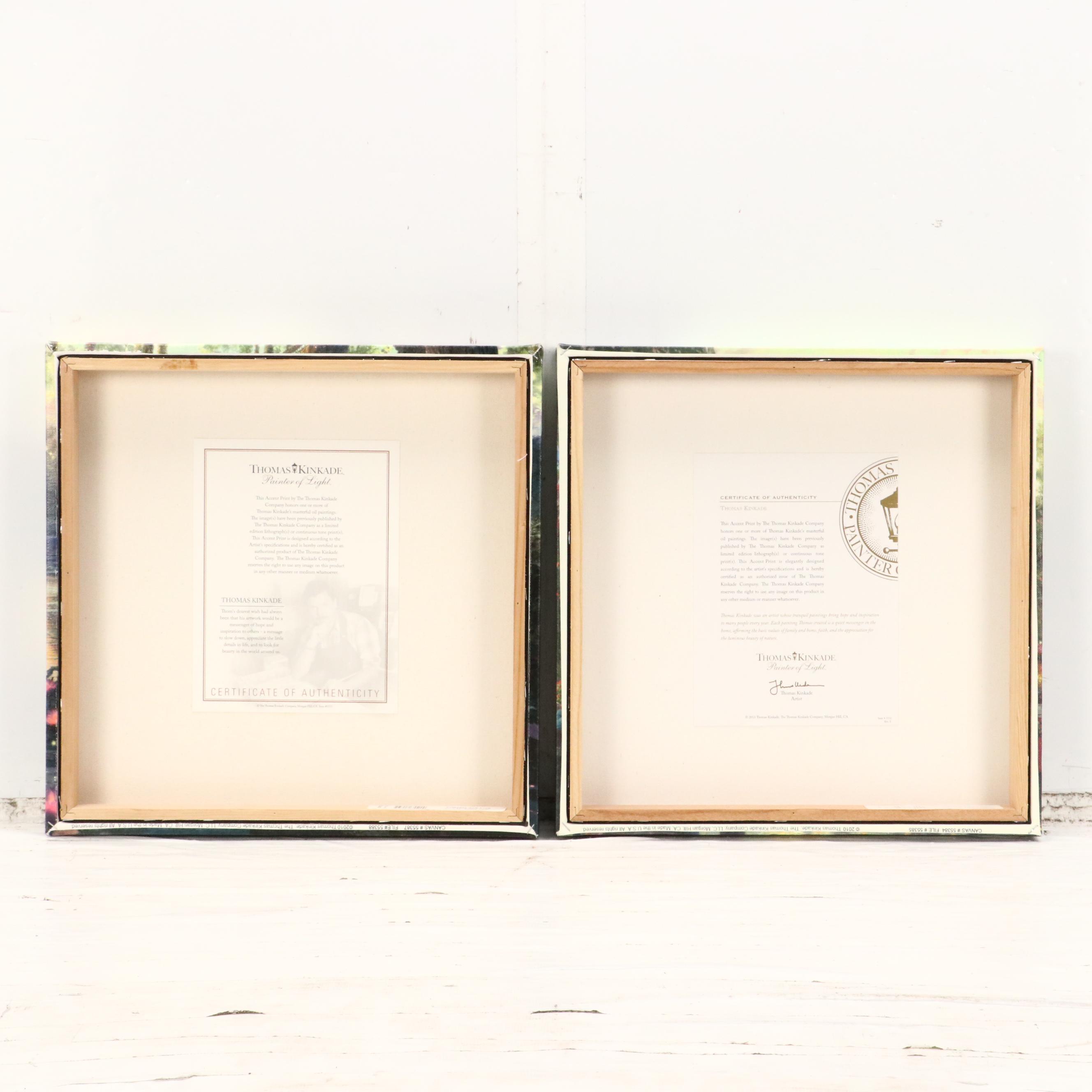 Thomas Kinkade Co. and Disney Giclées of Disneyland and "Princess and the Frog"