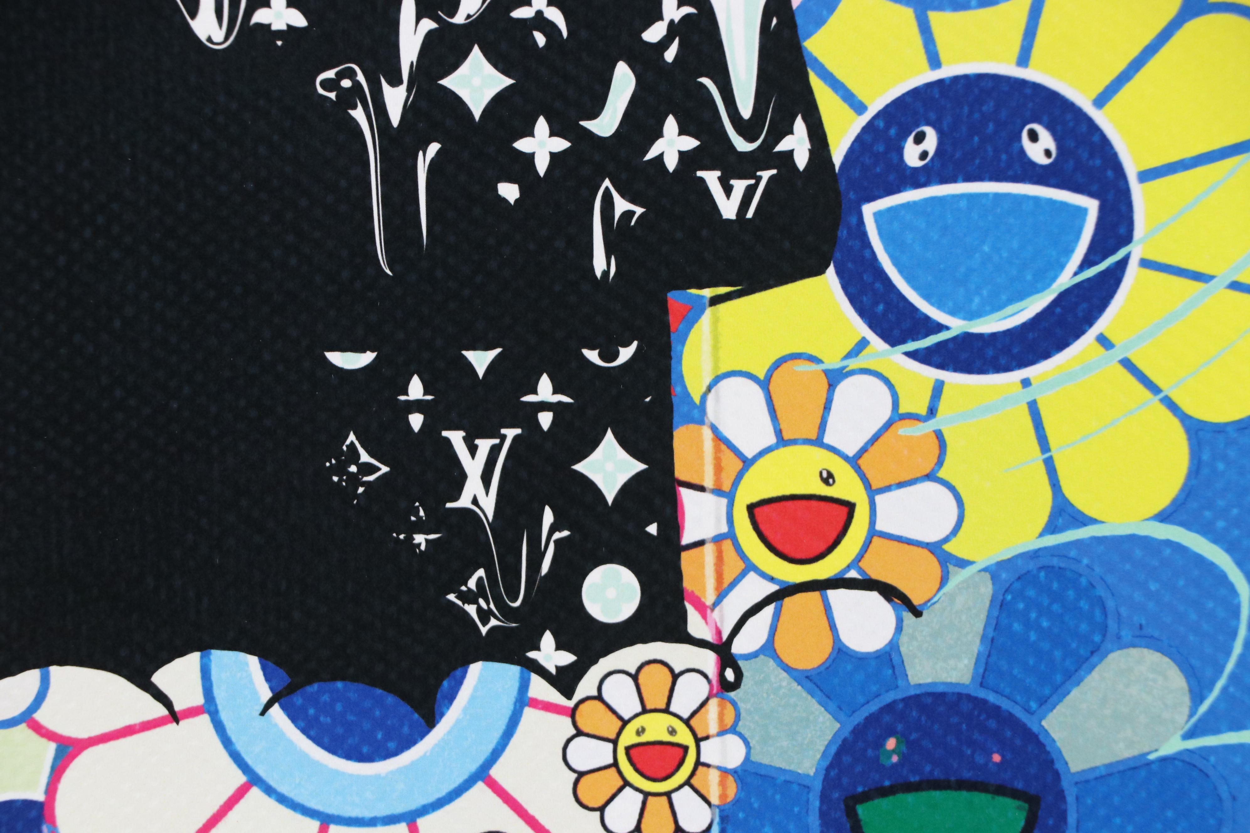 Death NYC Graphic Digital Print Homage to Peanuts x Simpsons x LV