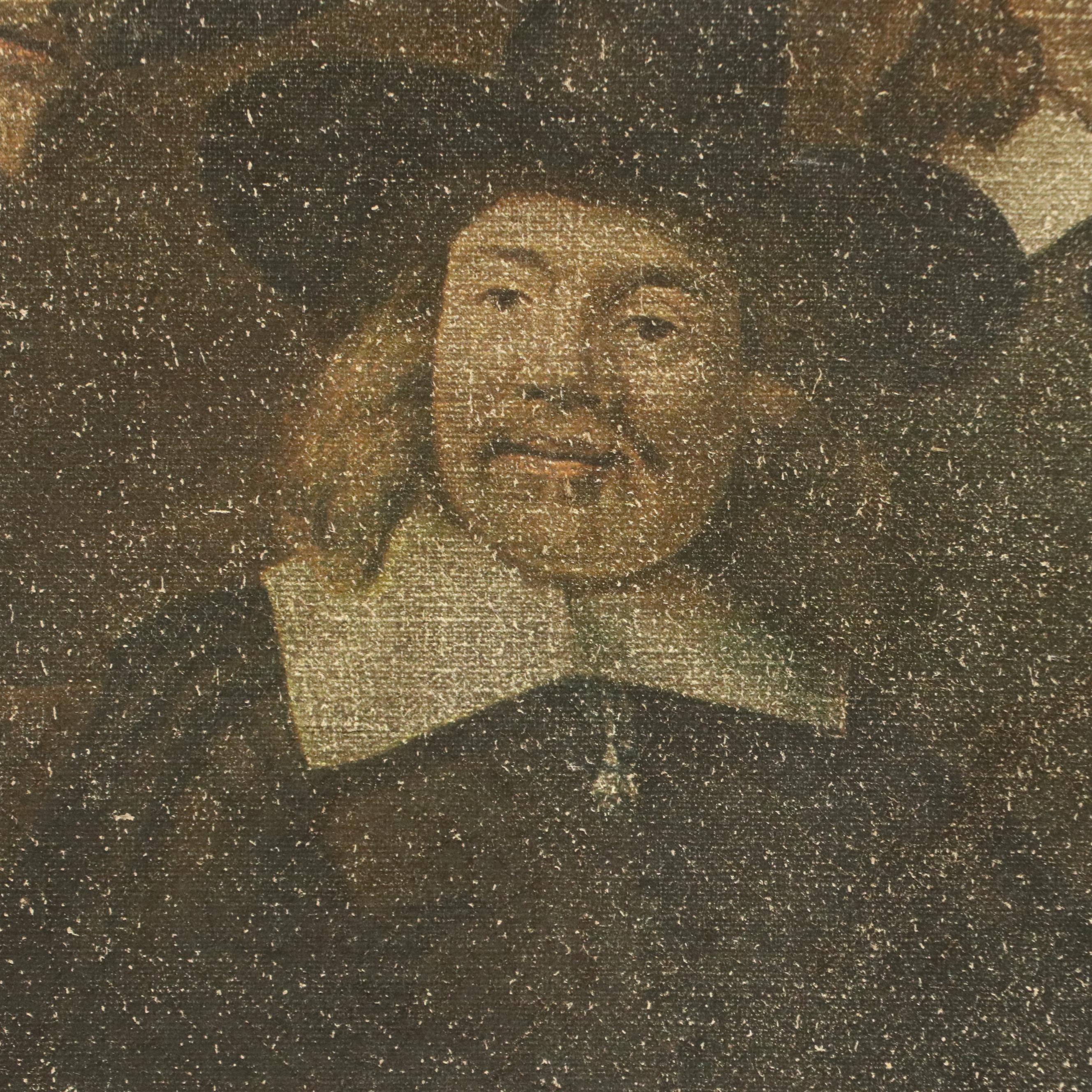 Oil Painting After Rembrandt "Syndics of the Drapers' Guild"