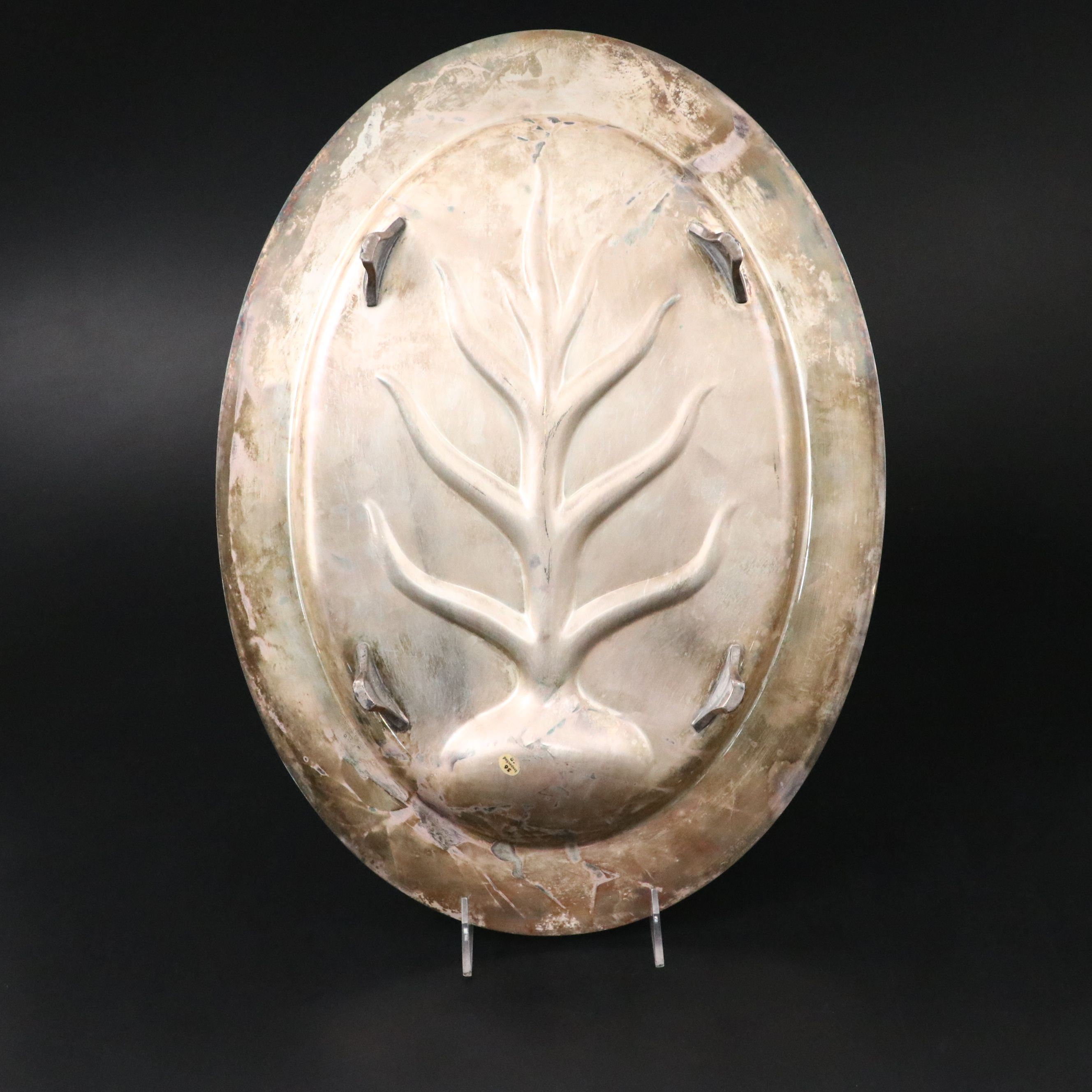 International Silver Co. Silver Plate Footed Tray and More Silver Plate Trays