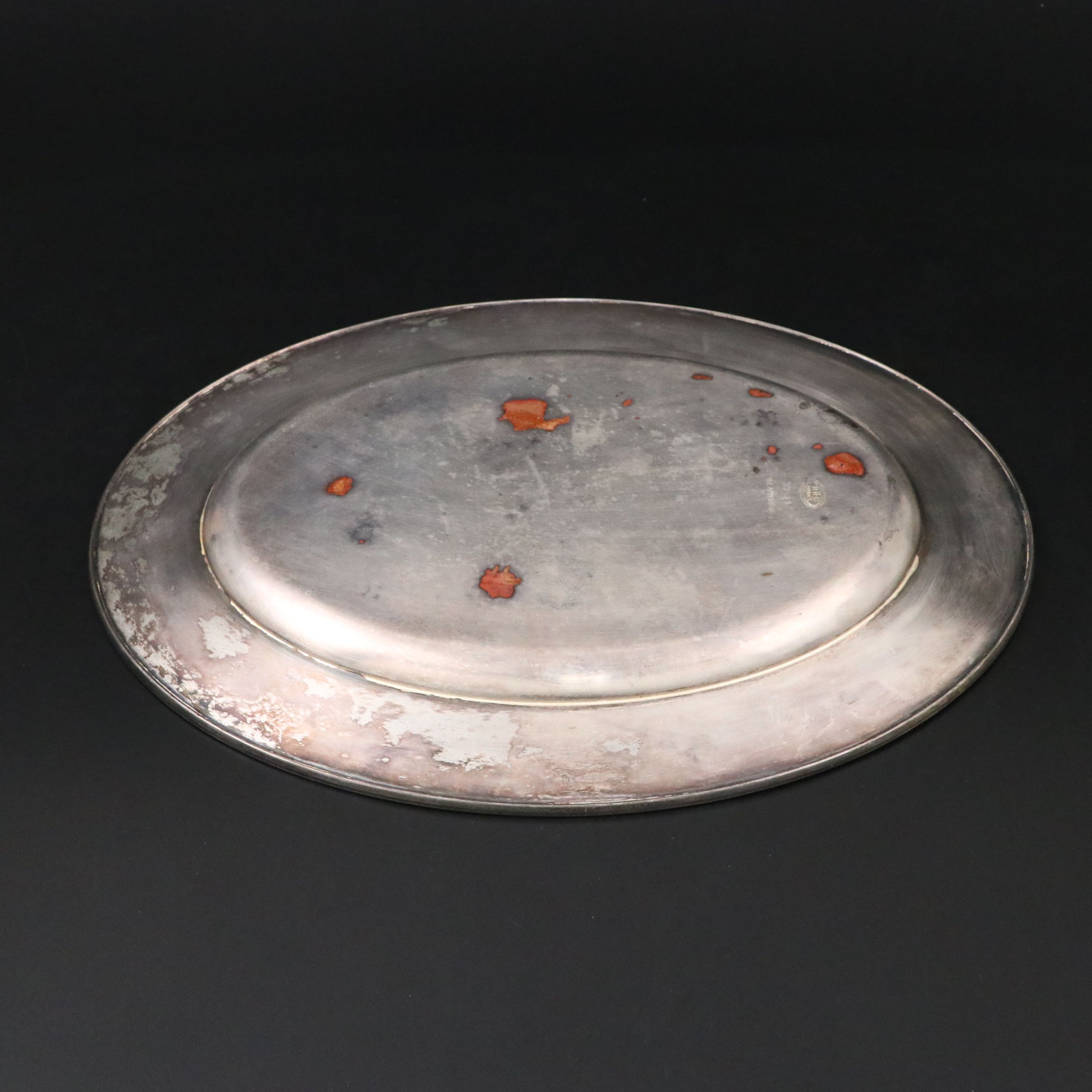 International Silver Co. Silver Plate Footed Tray and More Silver Plate Trays