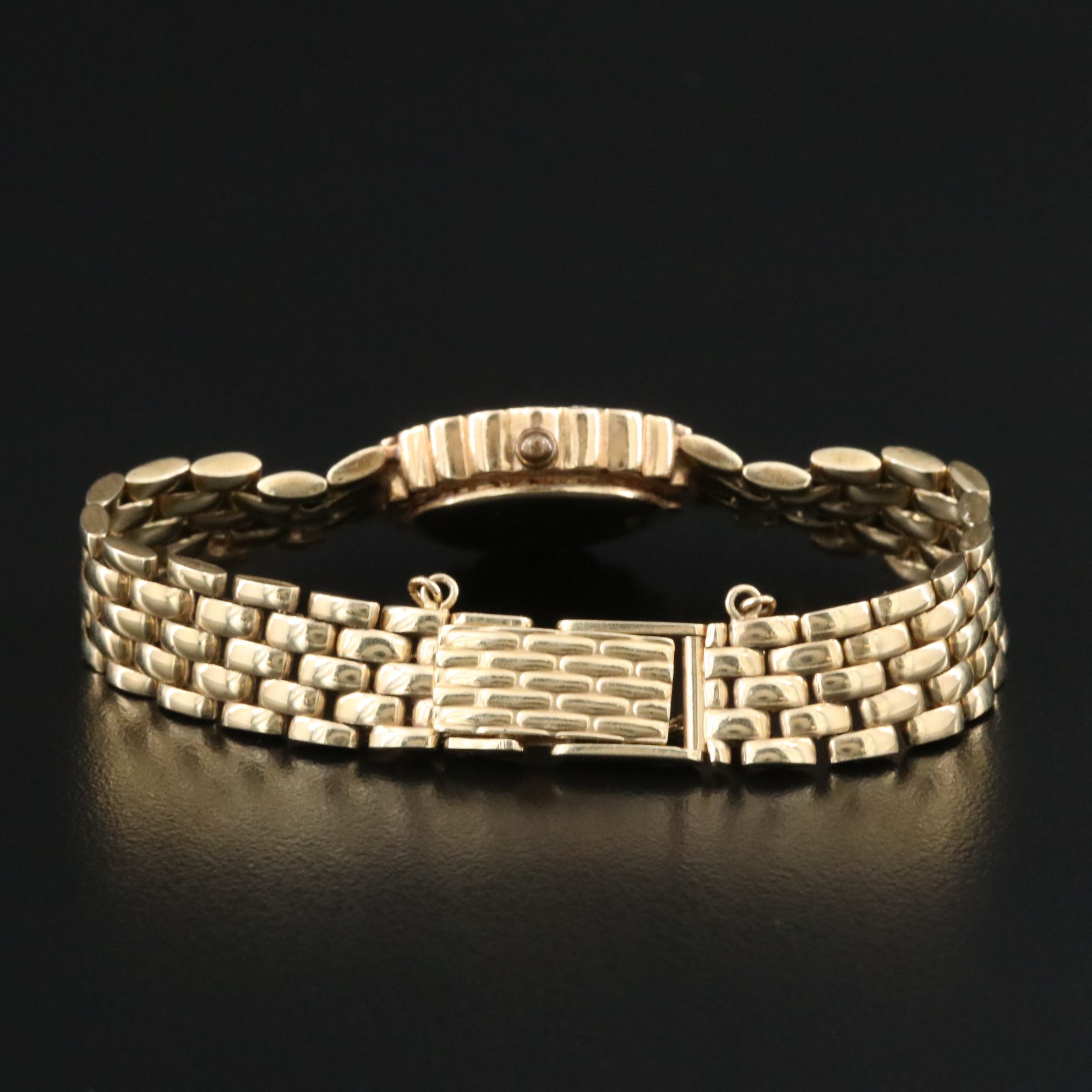 14K Geneve Q Diamond Watch