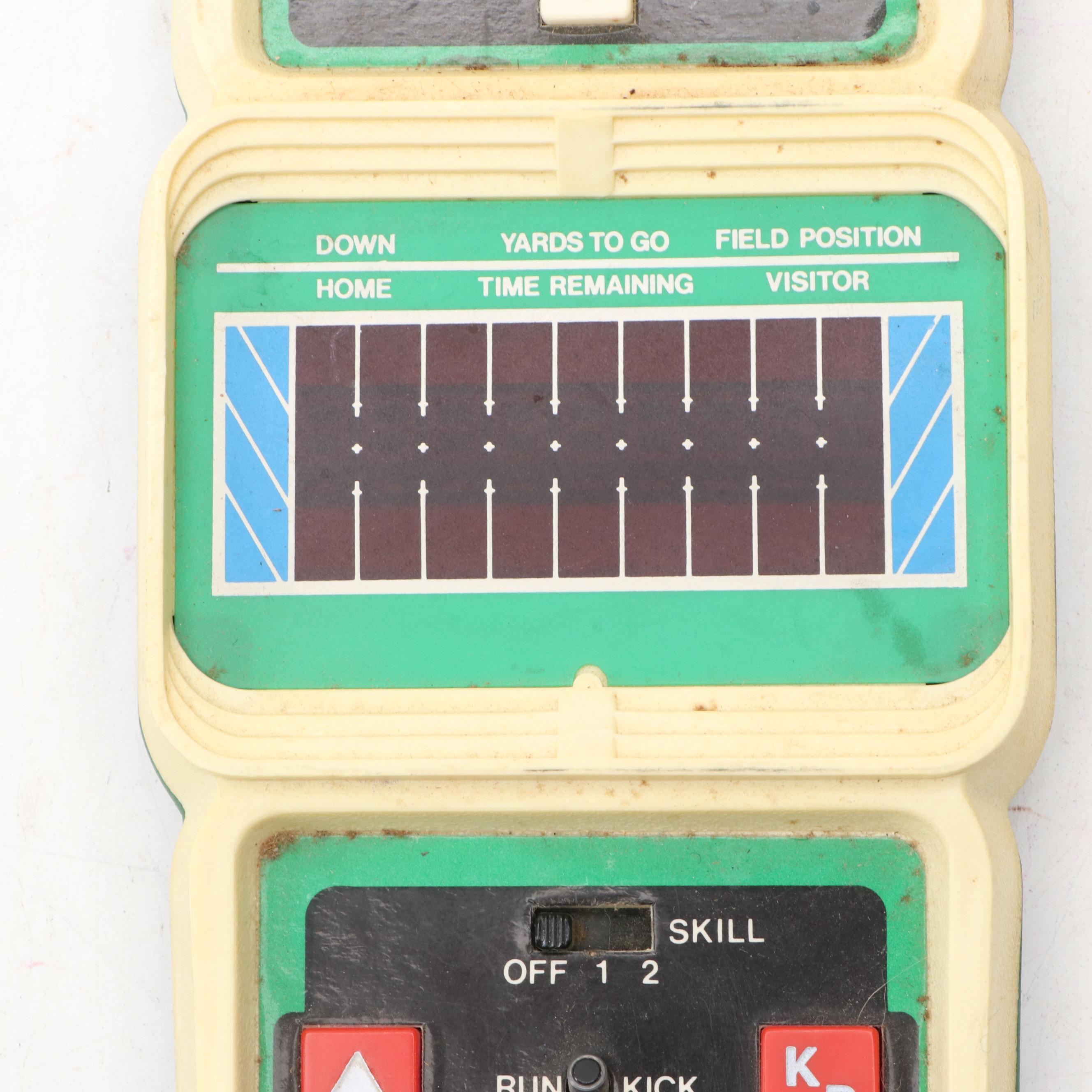 Vintage Coleco "Head to Head Football" Handheld Game, 1970s
