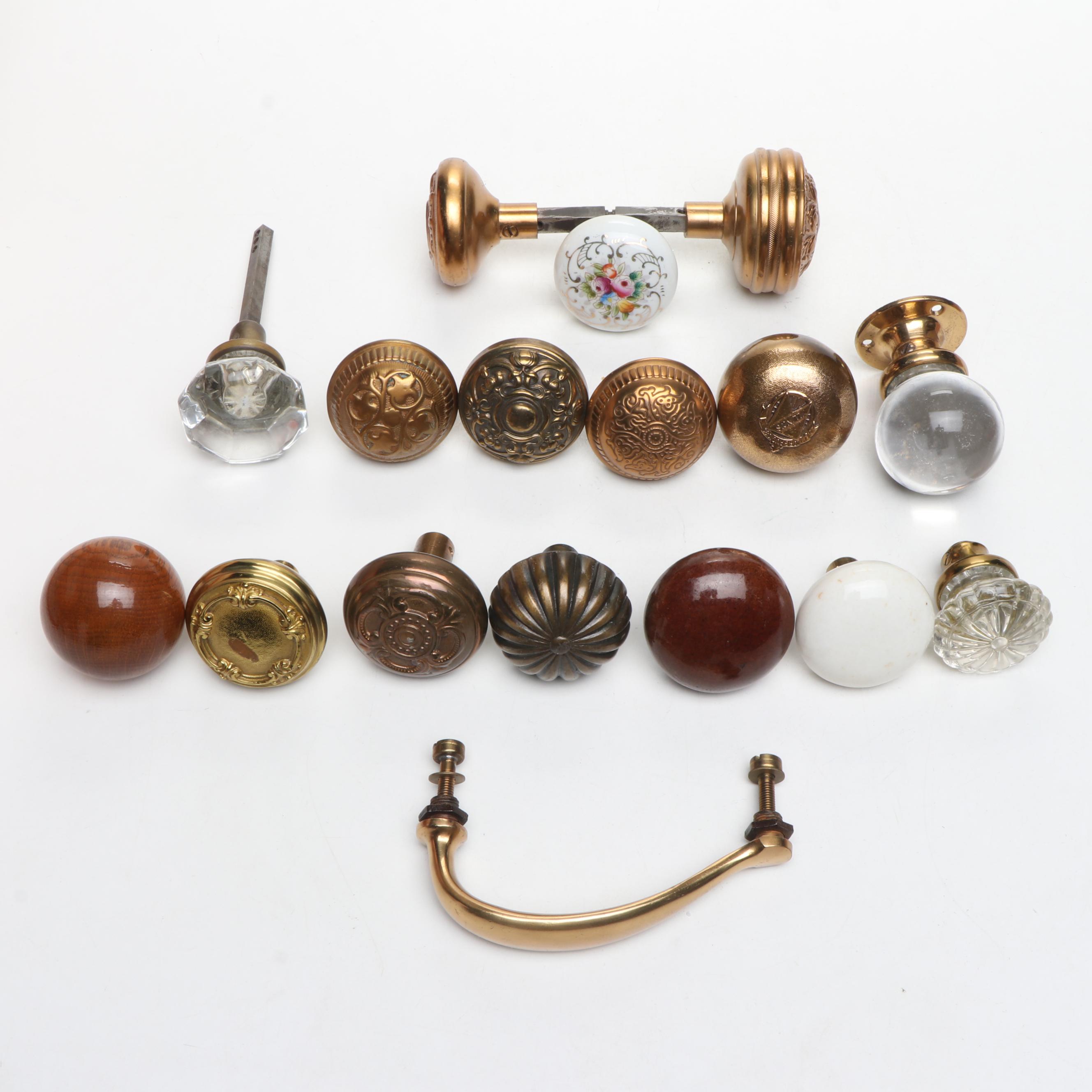 Ornate, Ceramic, Wooden and Other Doorknobs and Handles