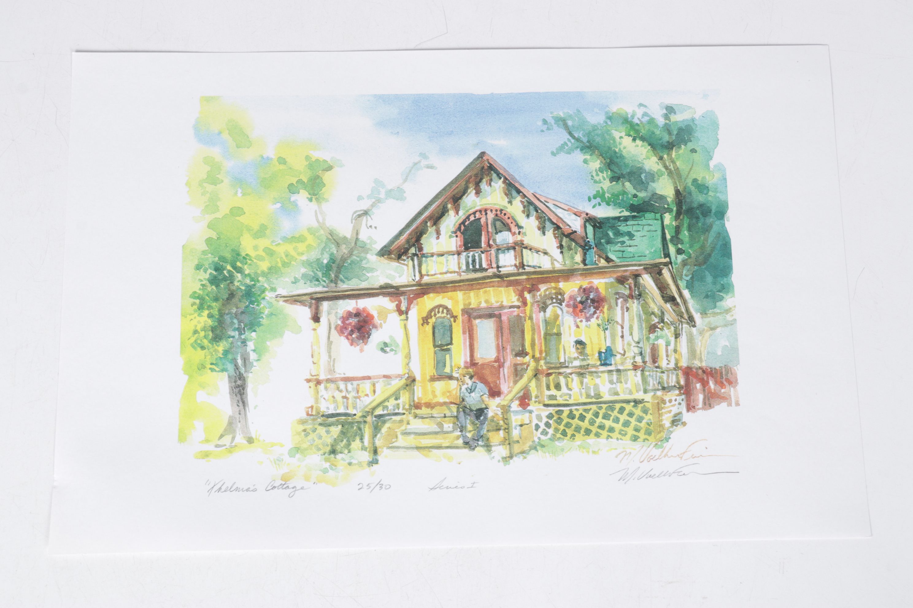 Set of Margaret Voelker-Ferrier Digital Prints of Windows, Facades, & Landscapes