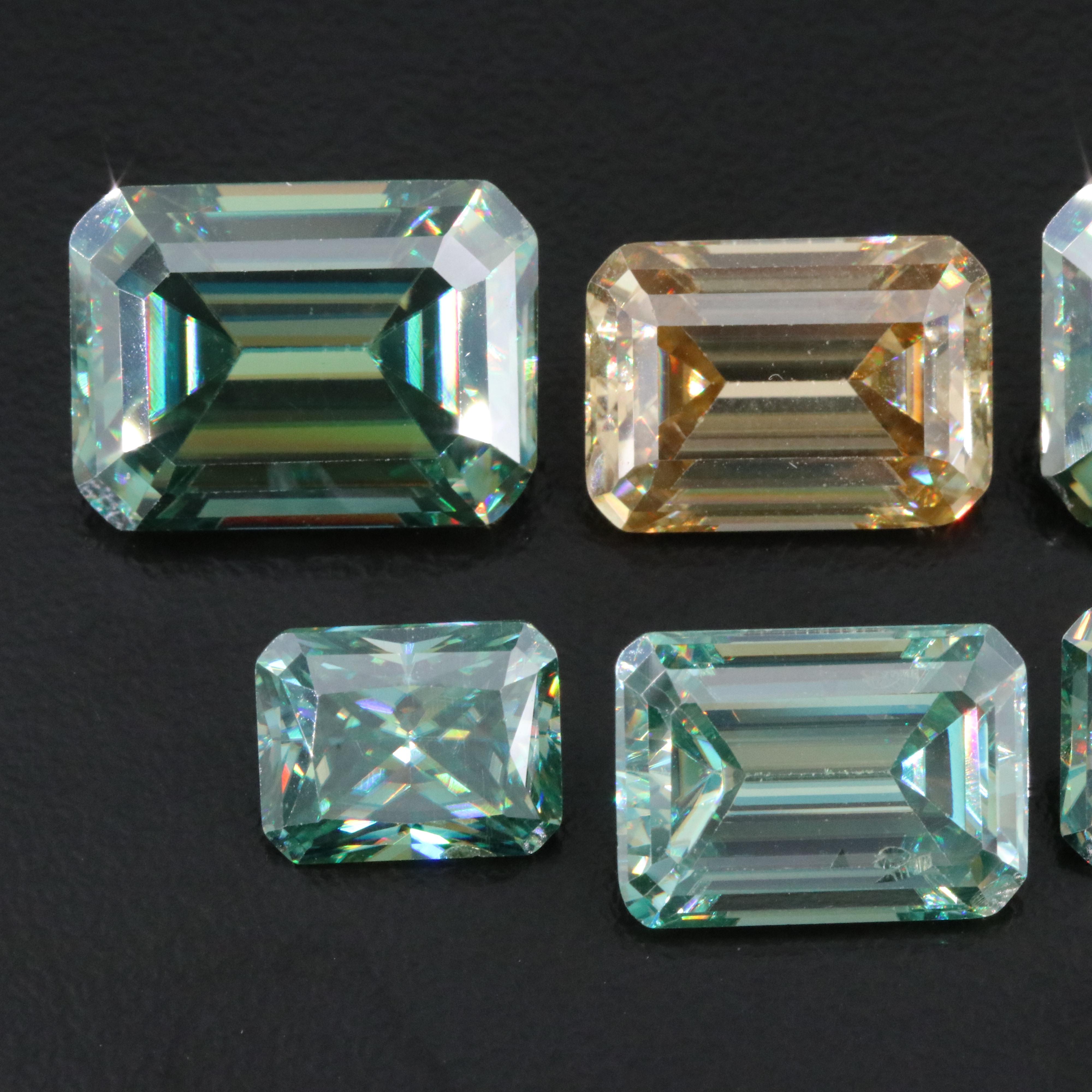 Loose 46.97 CTW Moissanite Lot