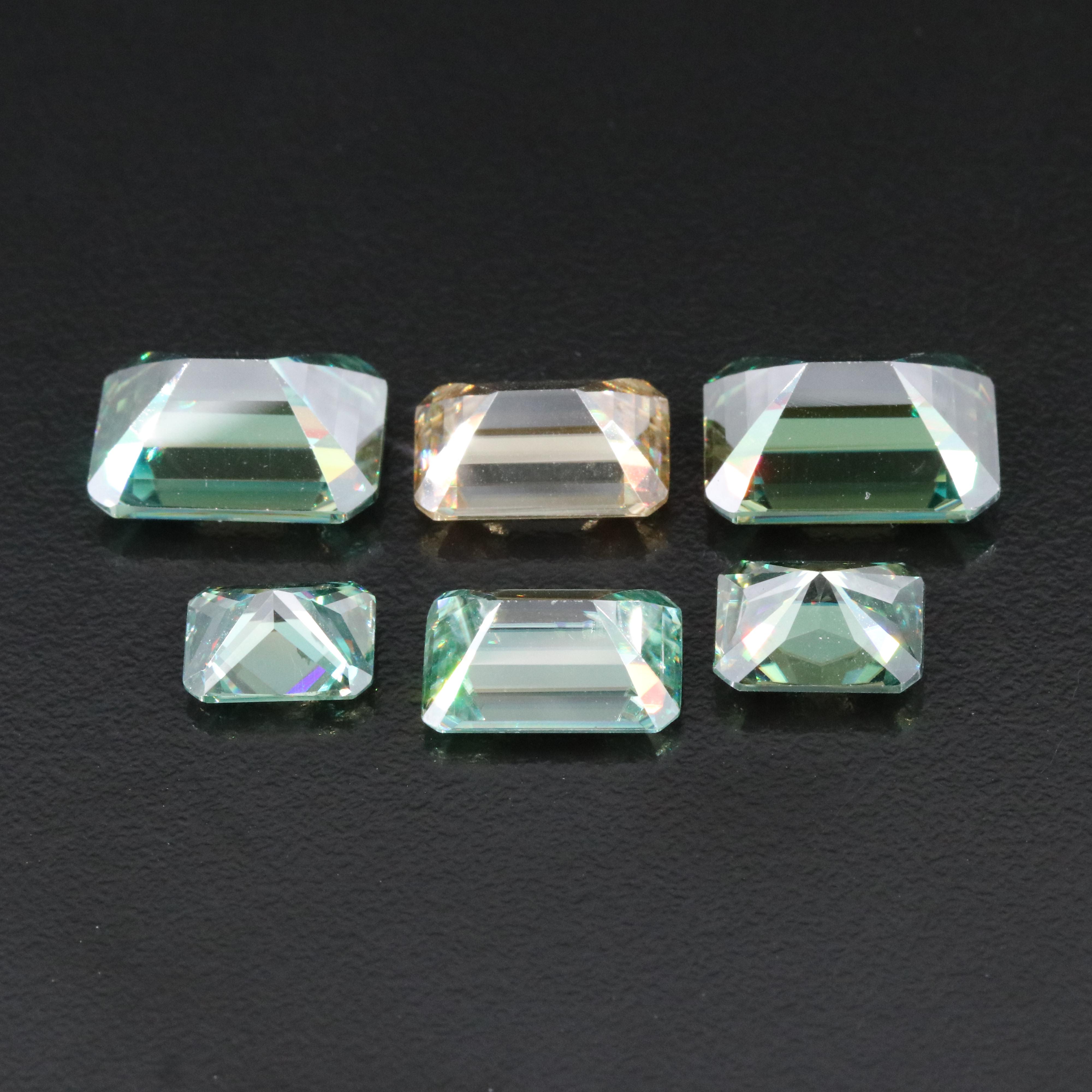 Loose 46.97 CTW Moissanite Lot