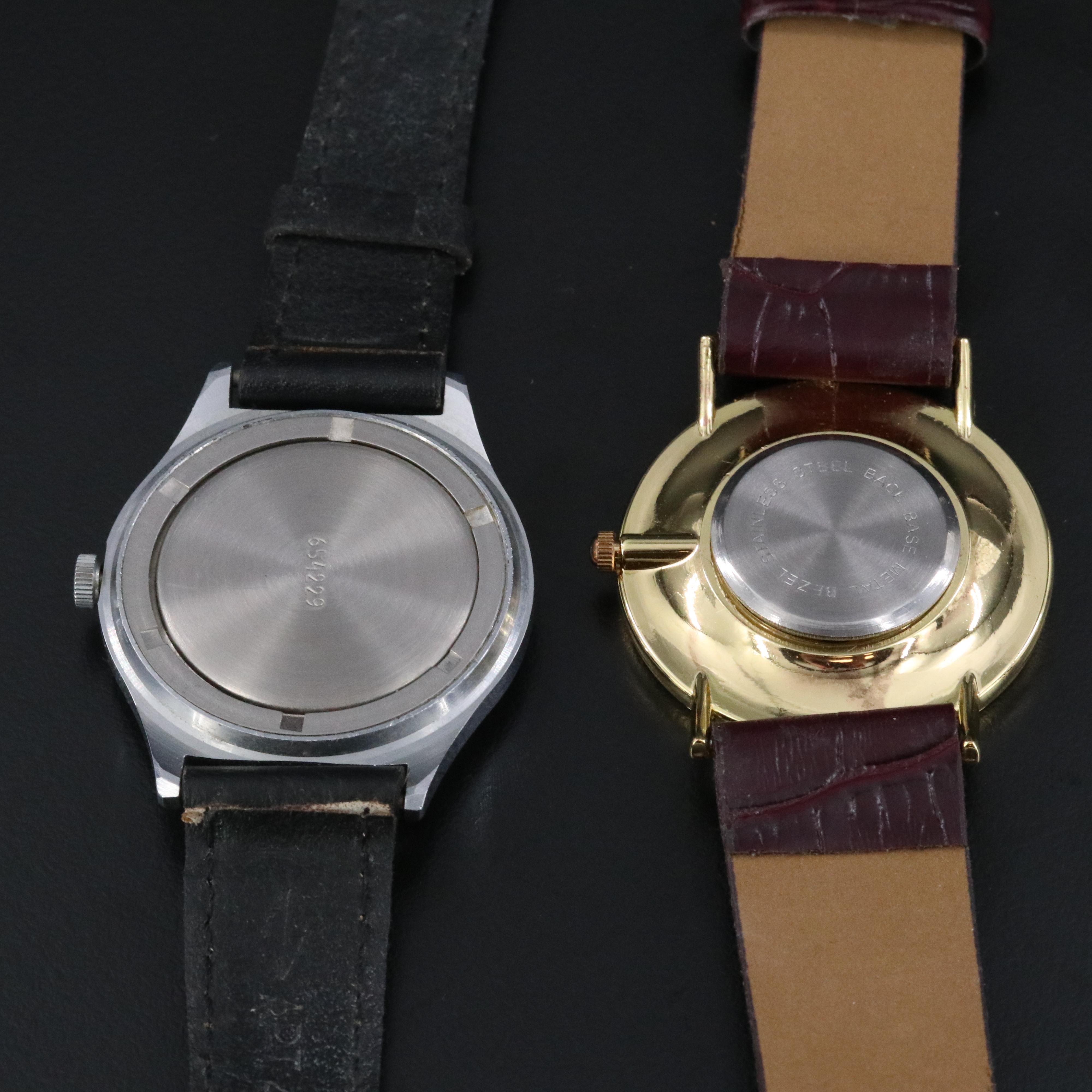 Chaika Red Star USSR 4 Anka Stem Wind and Quartz Watch Collection