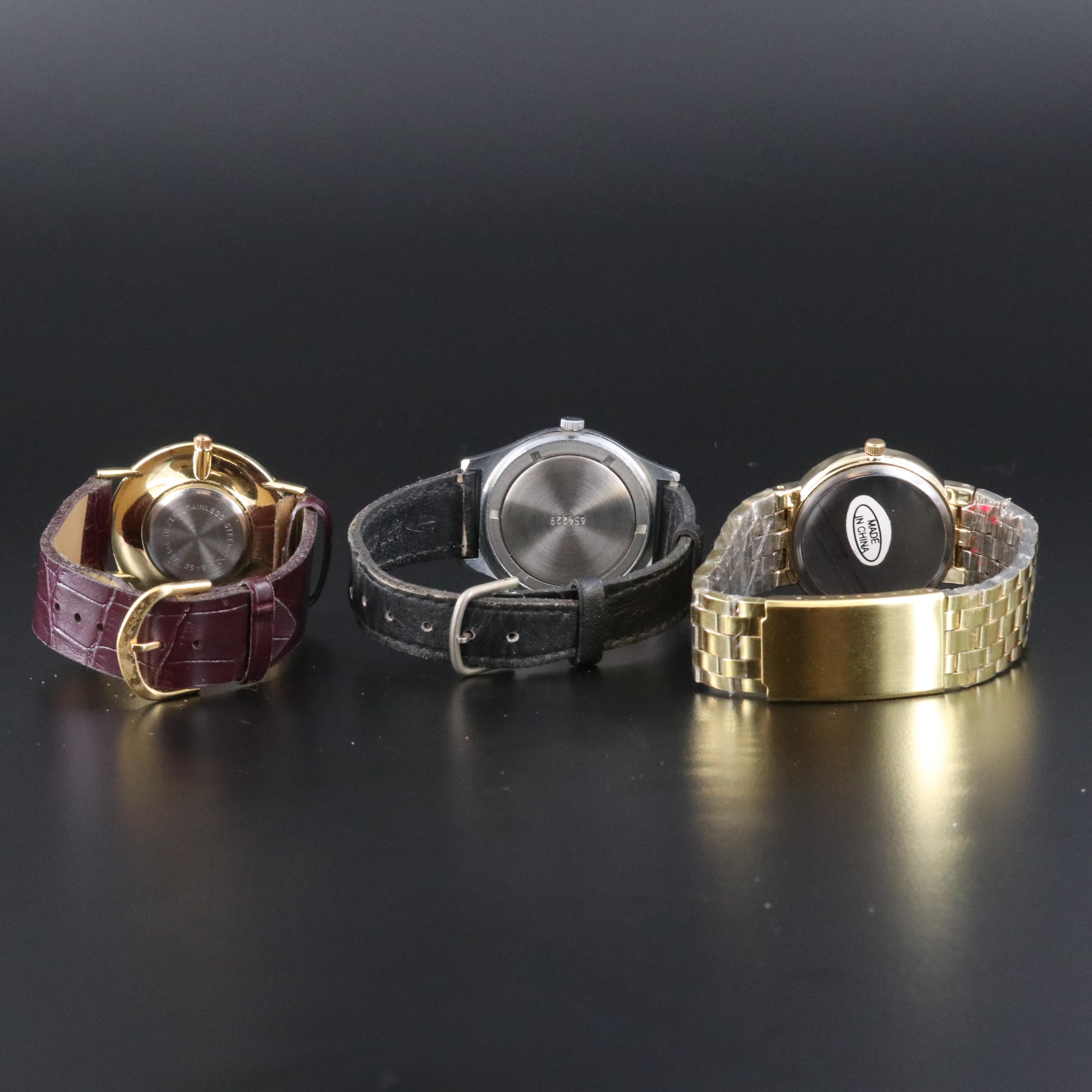 Chaika Red Star USSR 4 Anka Stem Wind and Quartz Watch Collection