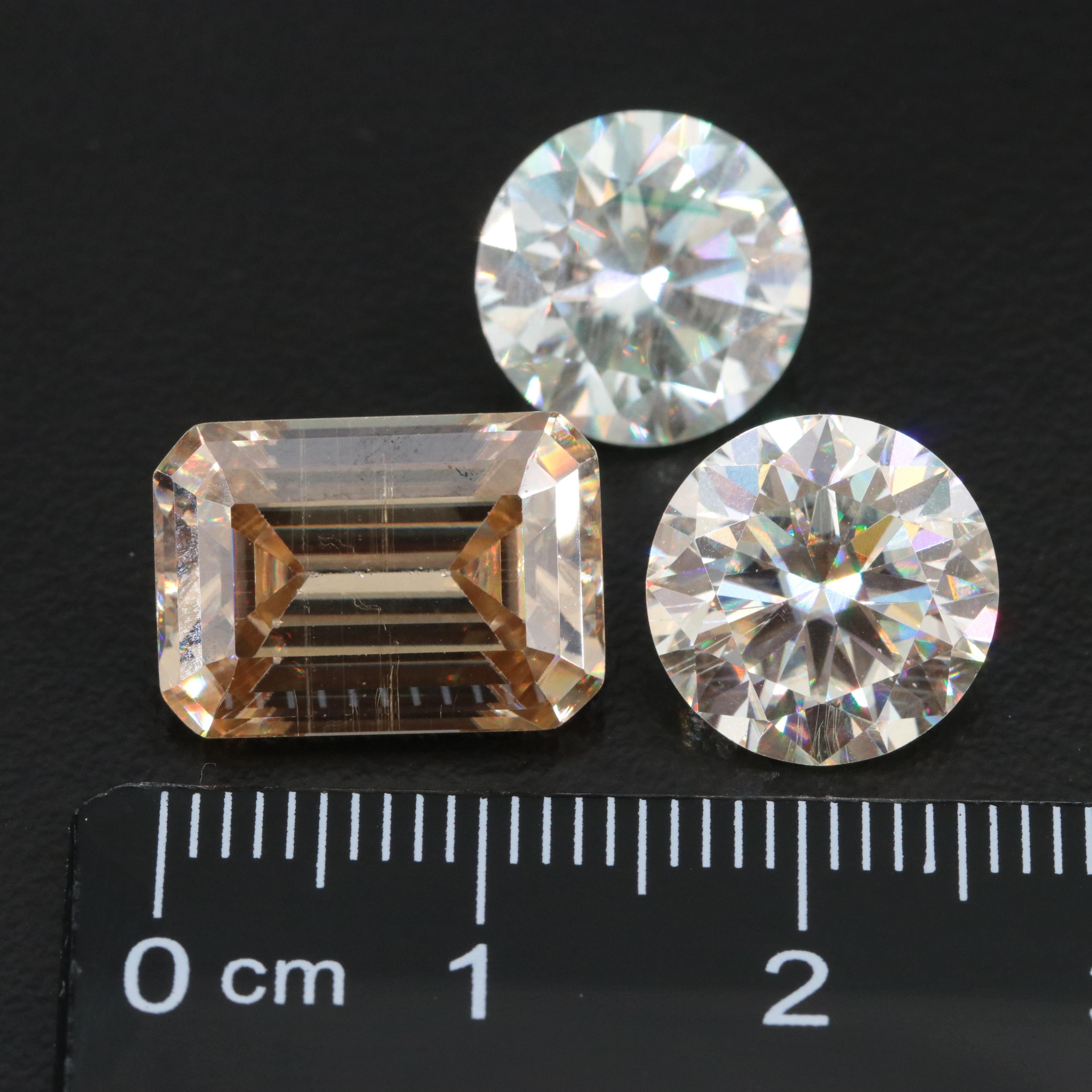 Loose 17.10 CTW Moissanite Lot