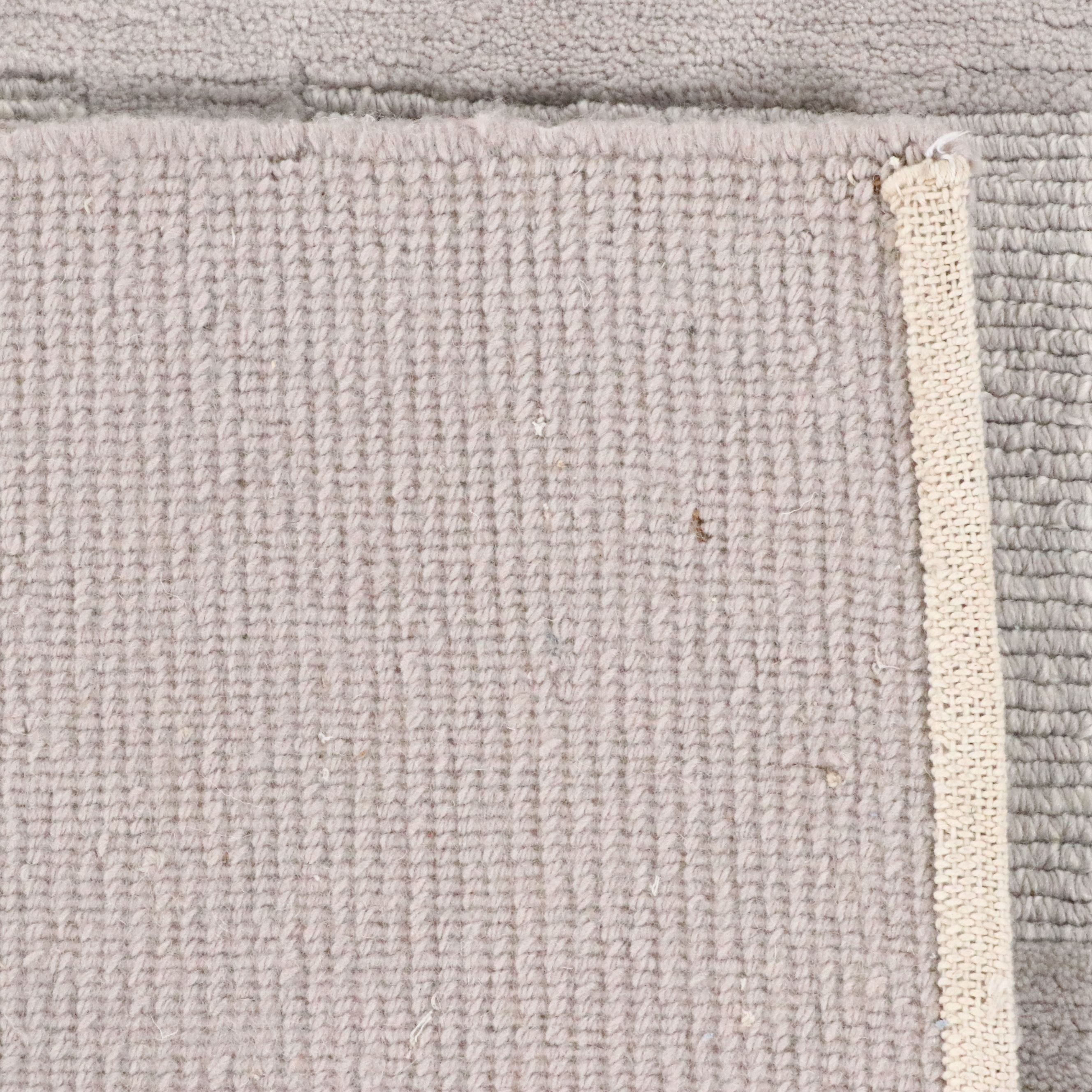 6'6 x 10' Hand-Knotted Mat The Basics "Marmara" Contemporary Area Rug