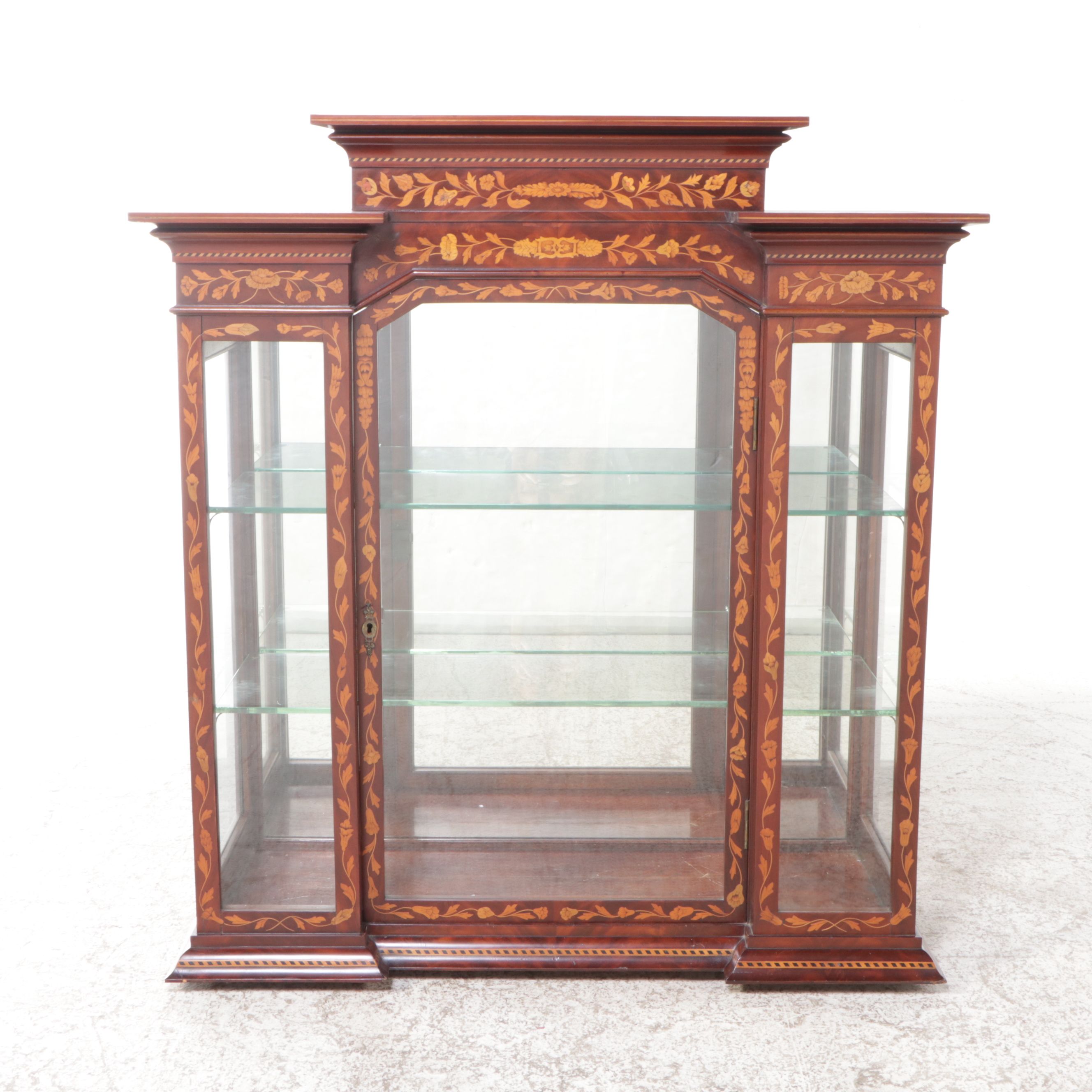 Dutch Baroque Style China Cabinet