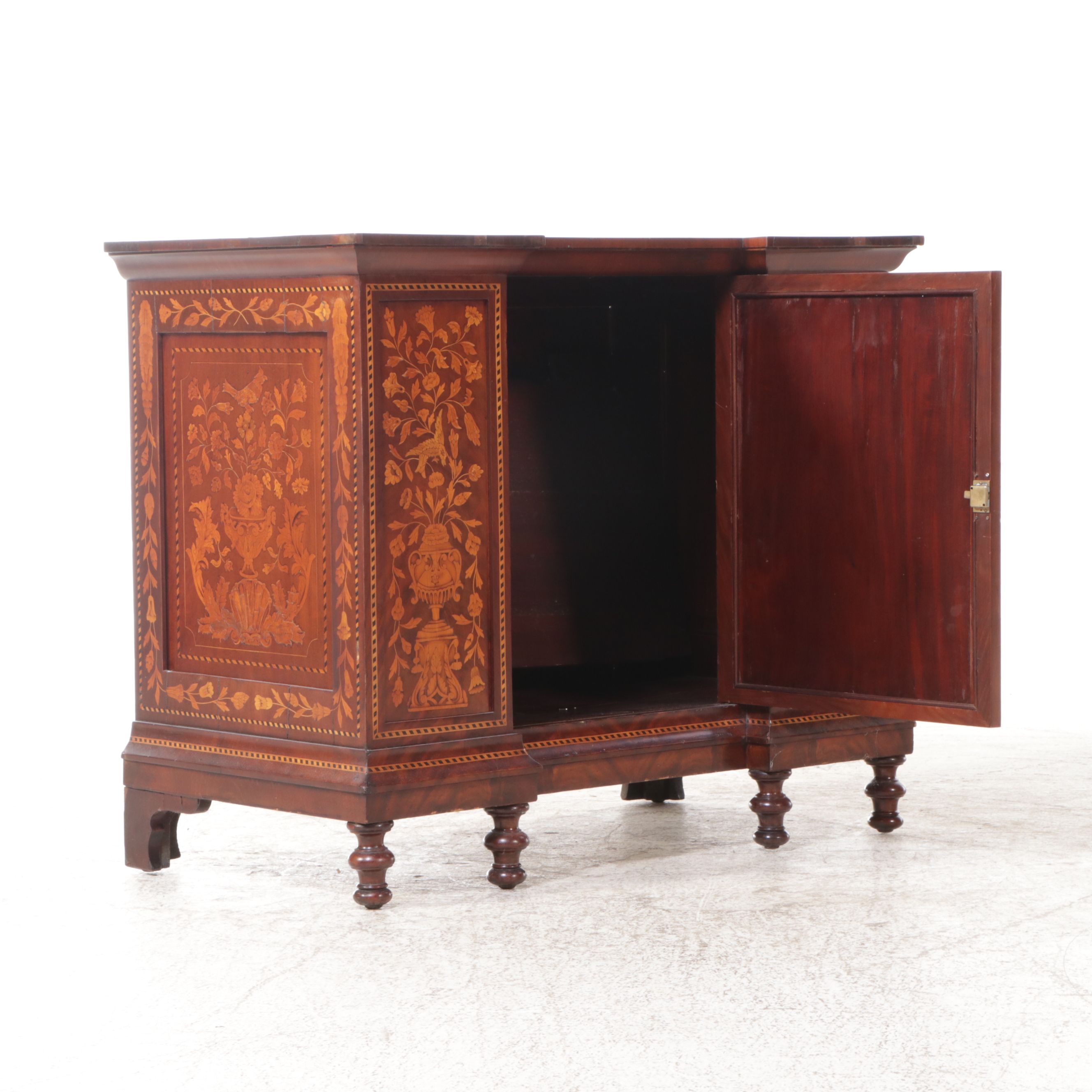 Dutch Baroque Style China Cabinet