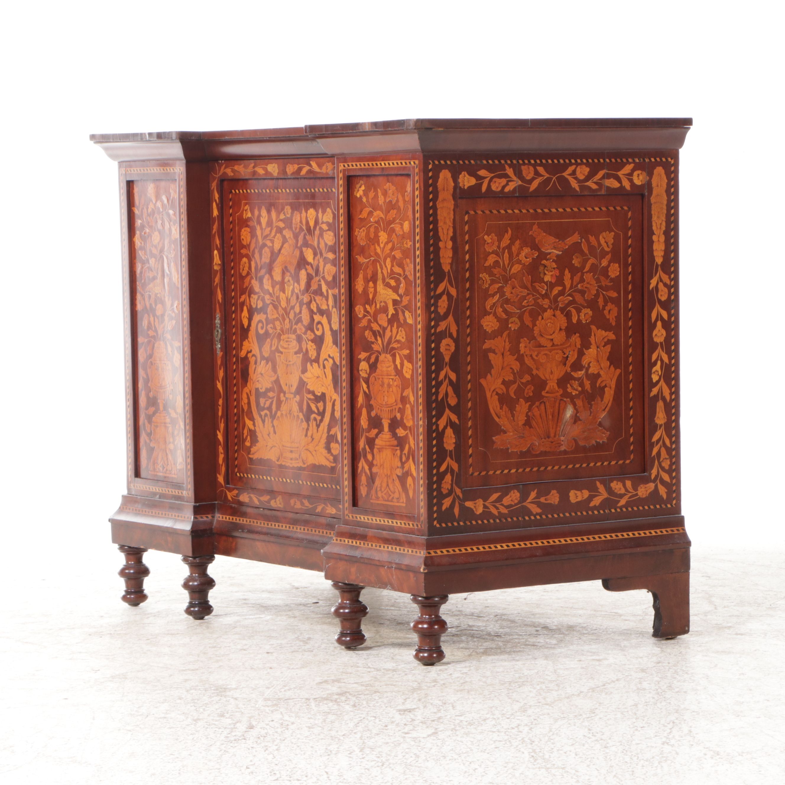 Dutch Baroque Style China Cabinet