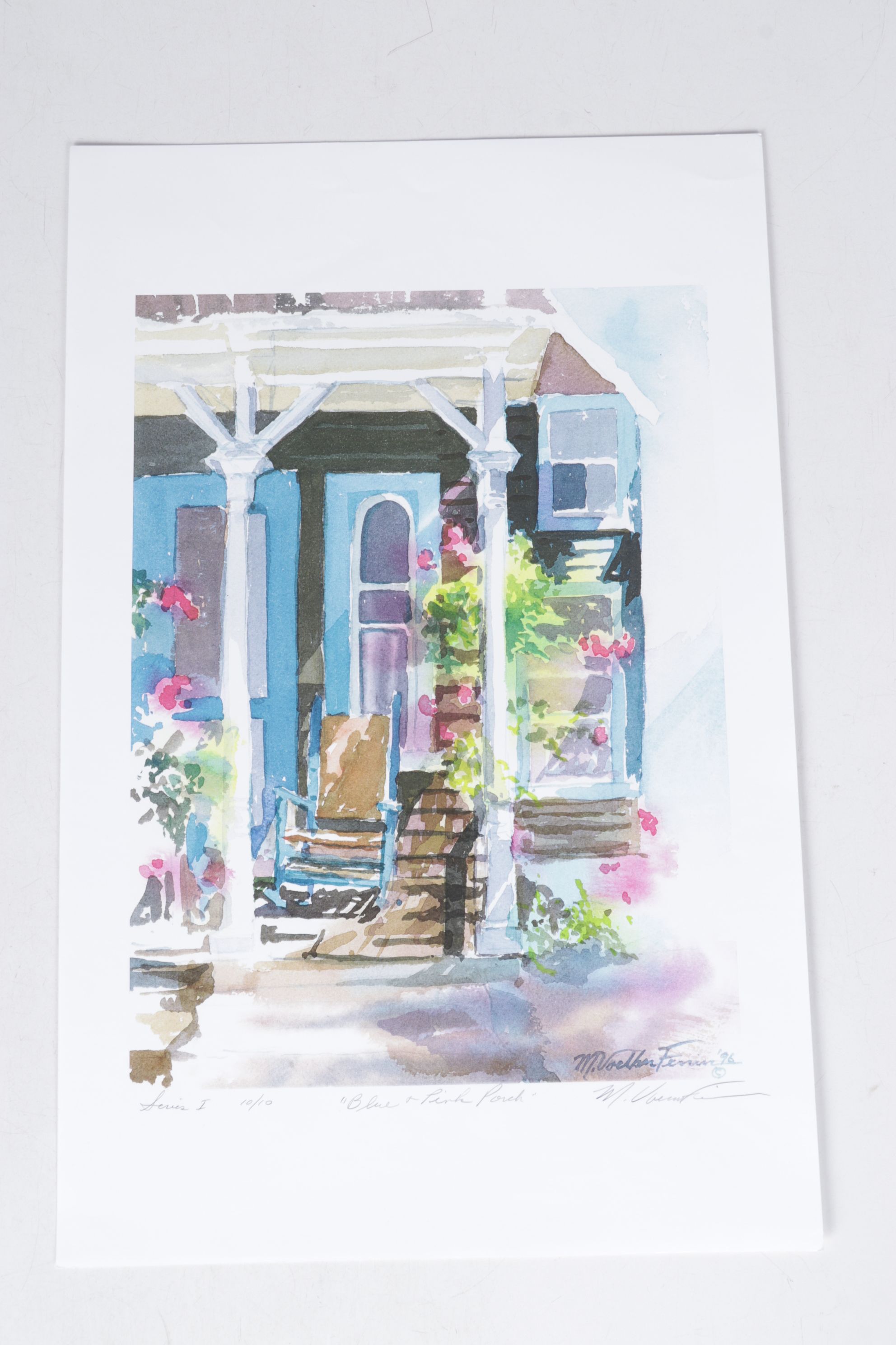 Collection of Margaret Voelker-Ferrier Digital Prints of Porches & Gardens