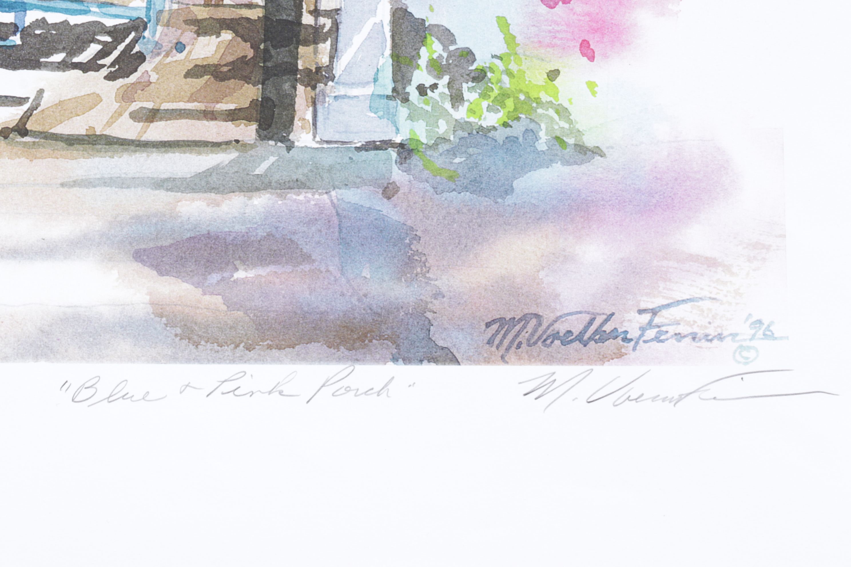 Collection of Margaret Voelker-Ferrier Digital Prints of Porches & Gardens