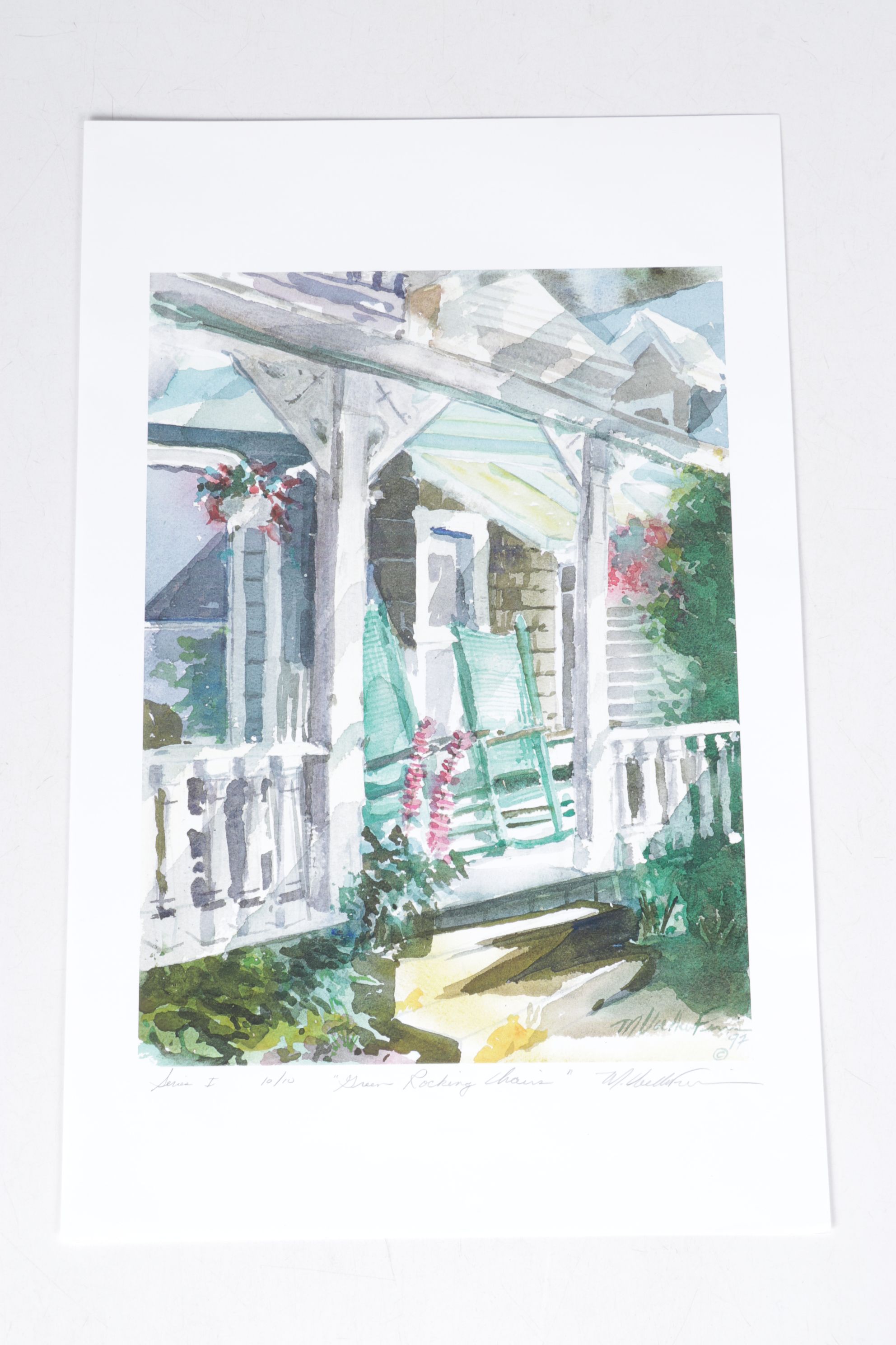 Collection of Margaret Voelker-Ferrier Digital Prints of Porches & Gardens