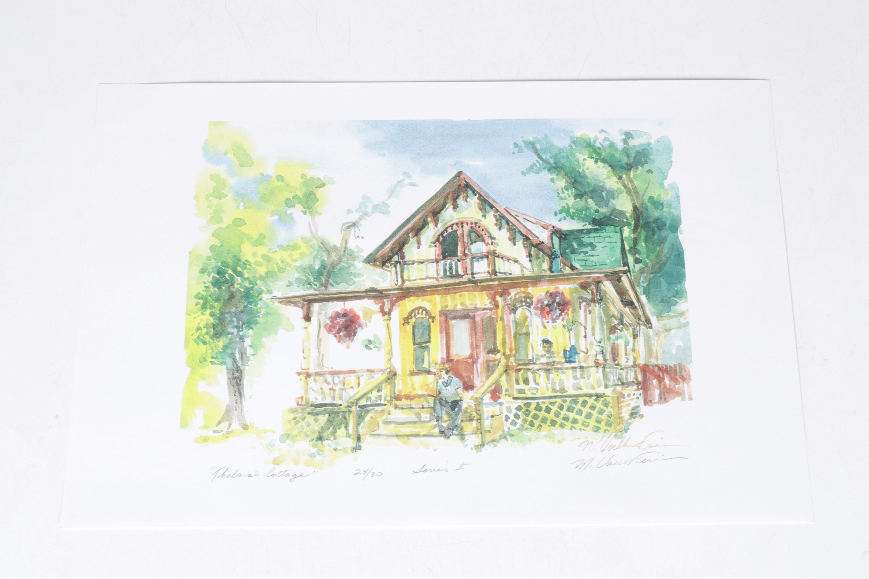 Collection of Margaret Voelker-Ferrier Digital Prints of Porches & Gardens