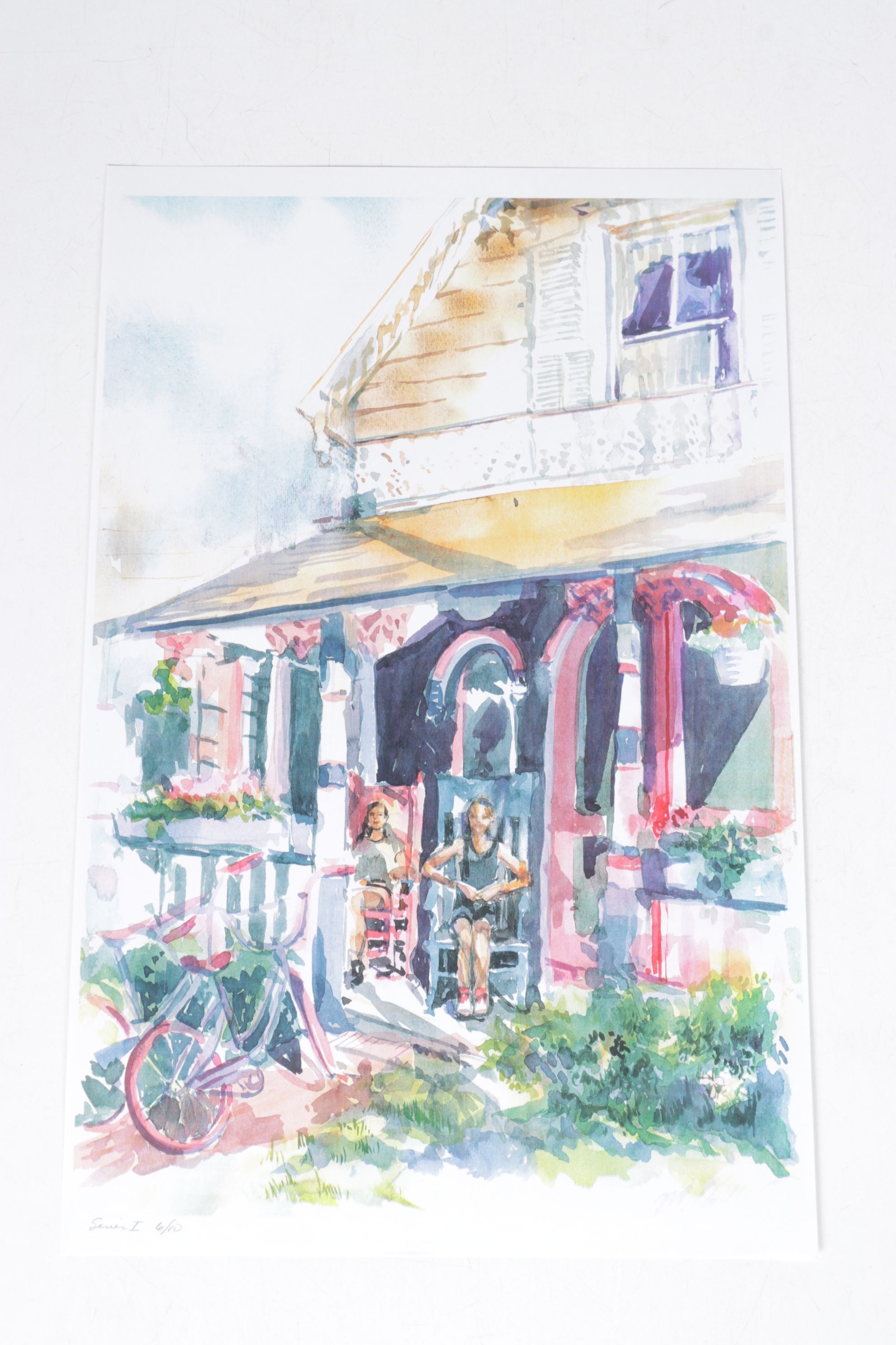 Collection of Margaret Voelker-Ferrier Digital Prints of Porches & Gardens