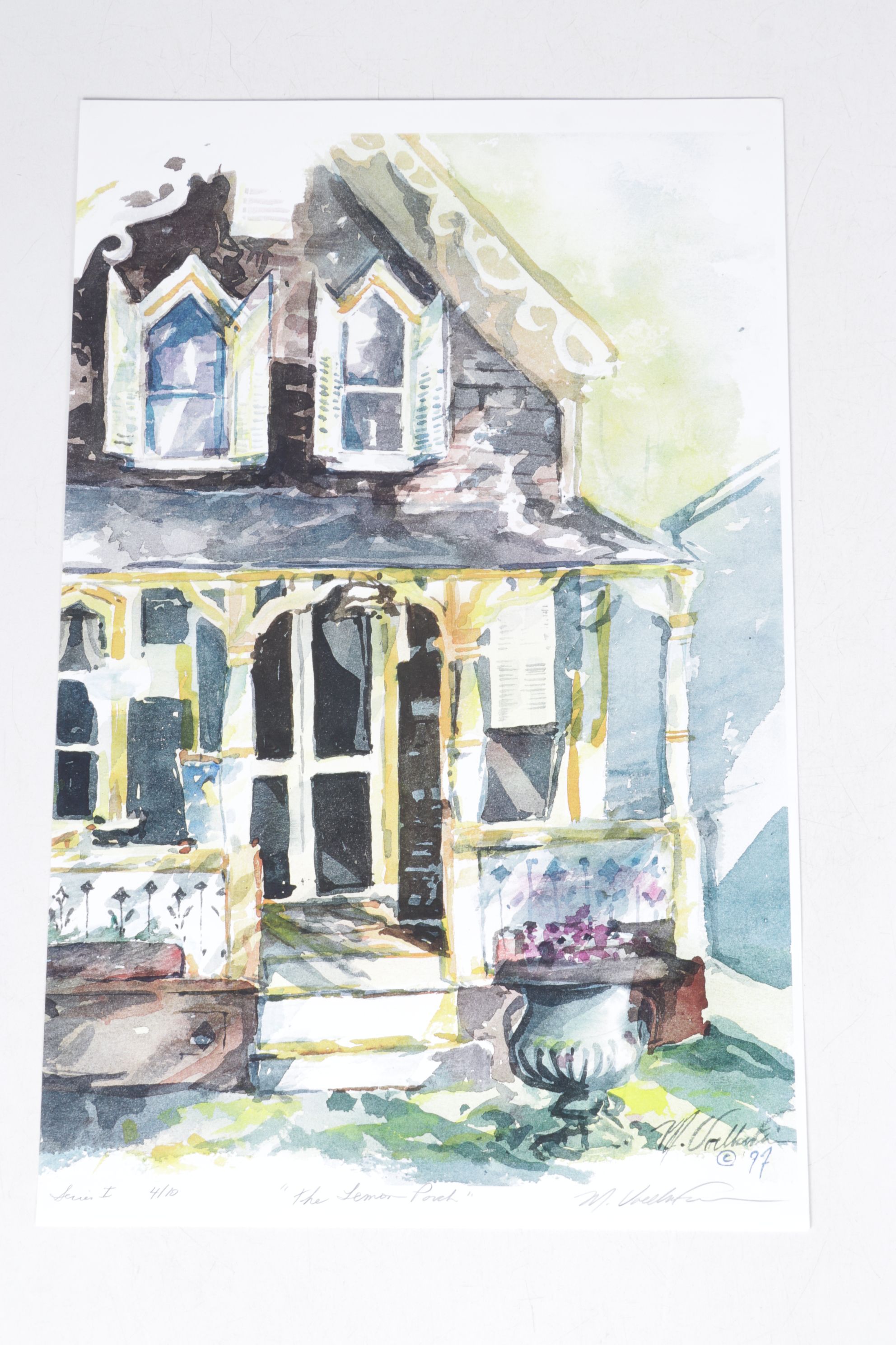 Collection of Margaret Voelker-Ferrier Digital Prints of Porches & Gardens