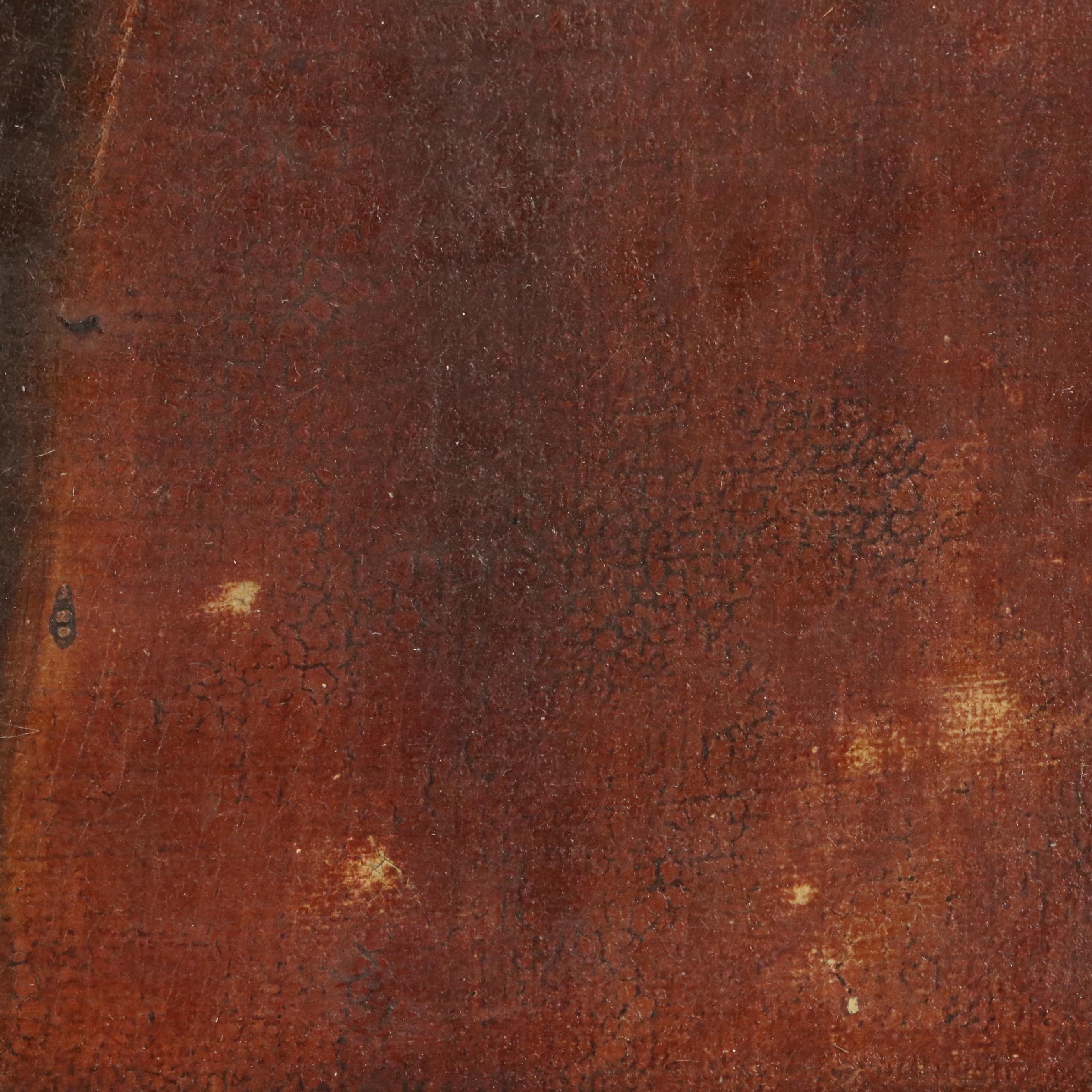 Romantic Movement Genre Oil Painting, 19th Century