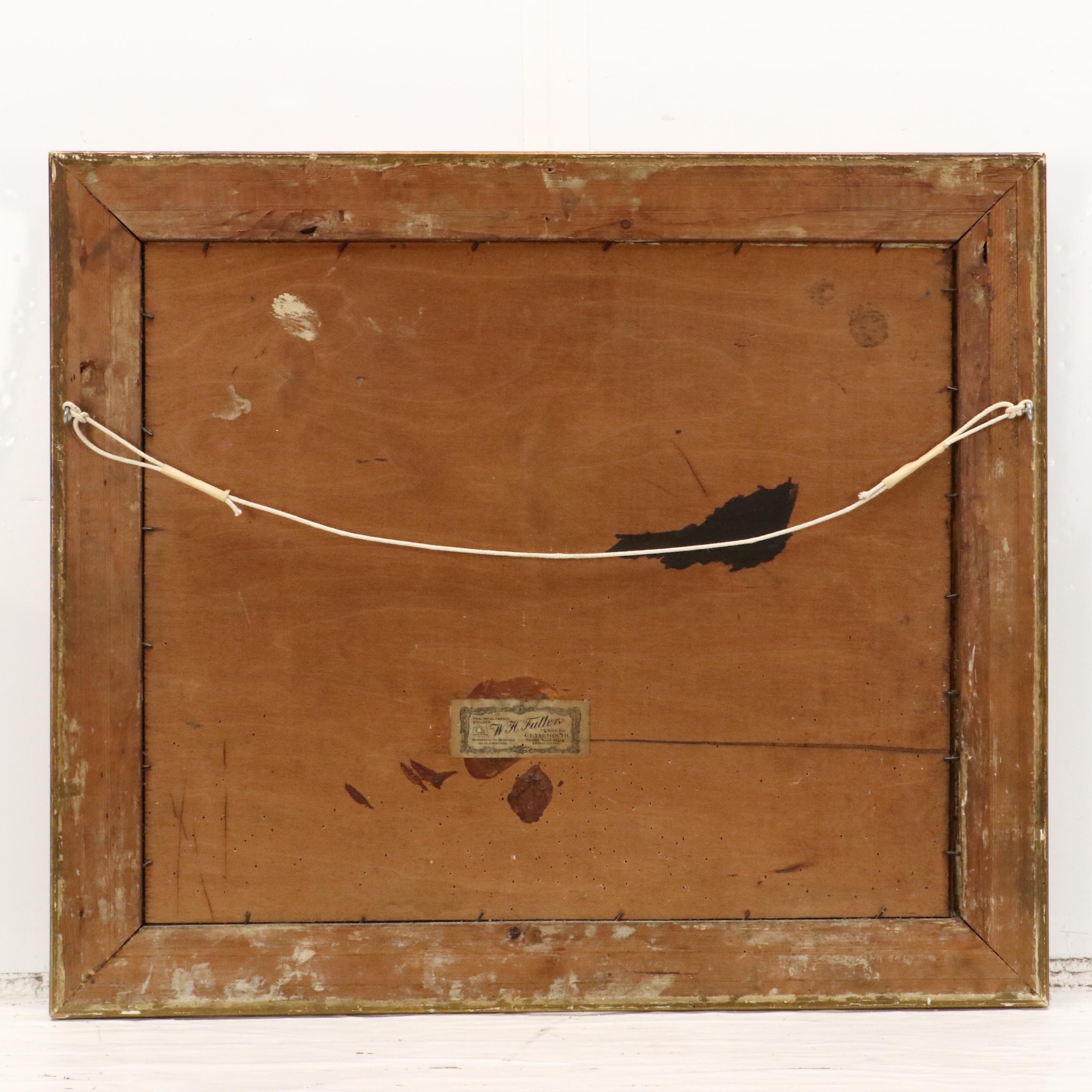 Romantic Movement Genre Oil Painting, 19th Century