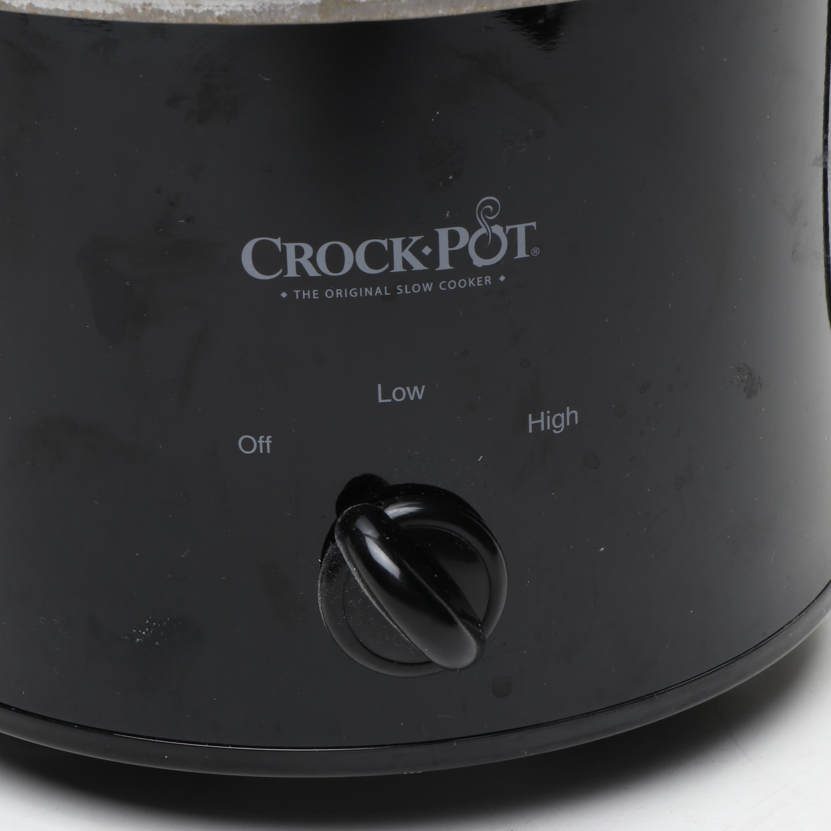Crock-Pots with KitchenAid Food Processor and Other Kitchen Appliances