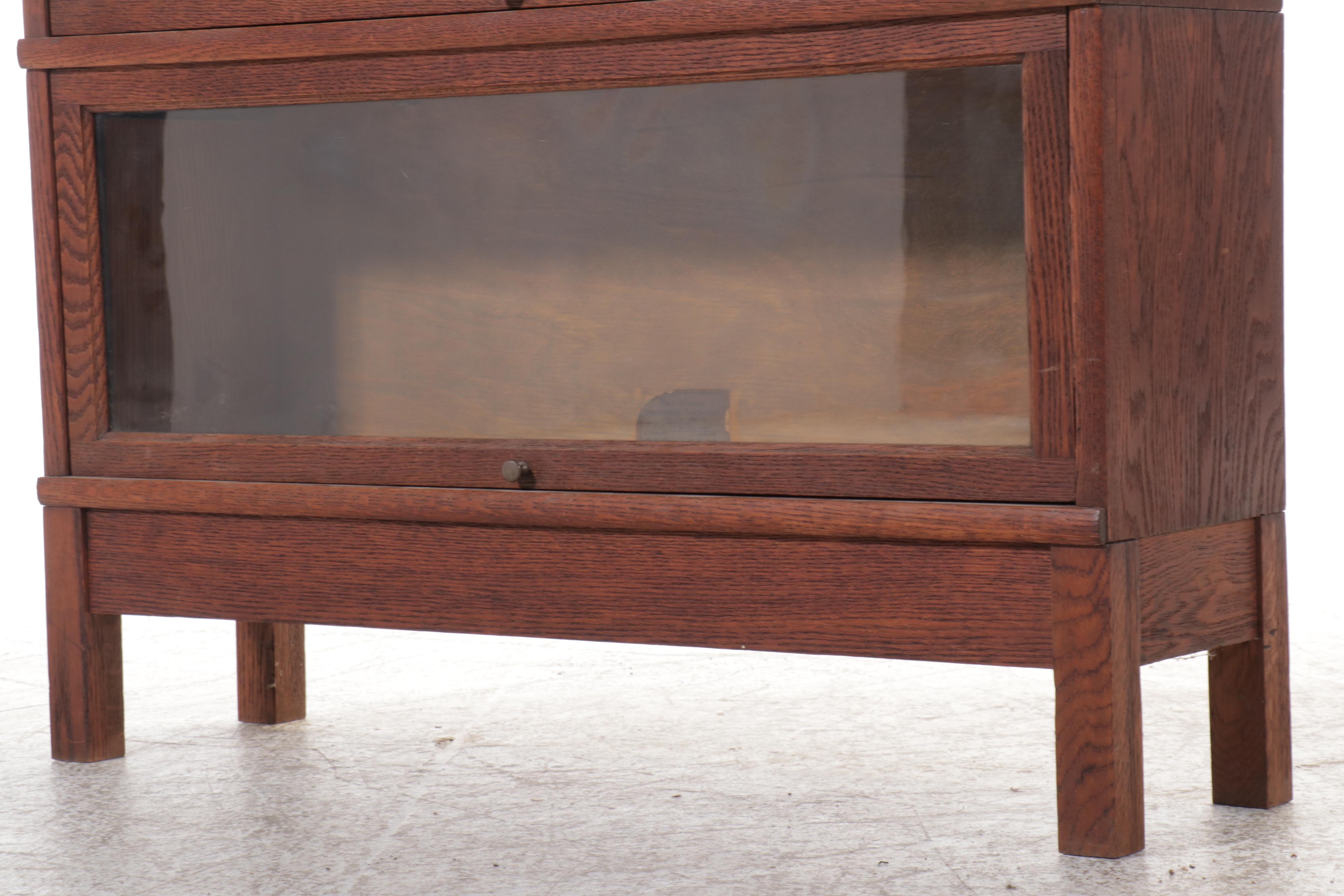 Globe-Wernicke Quartersawn Oak Barrister's Bookcase