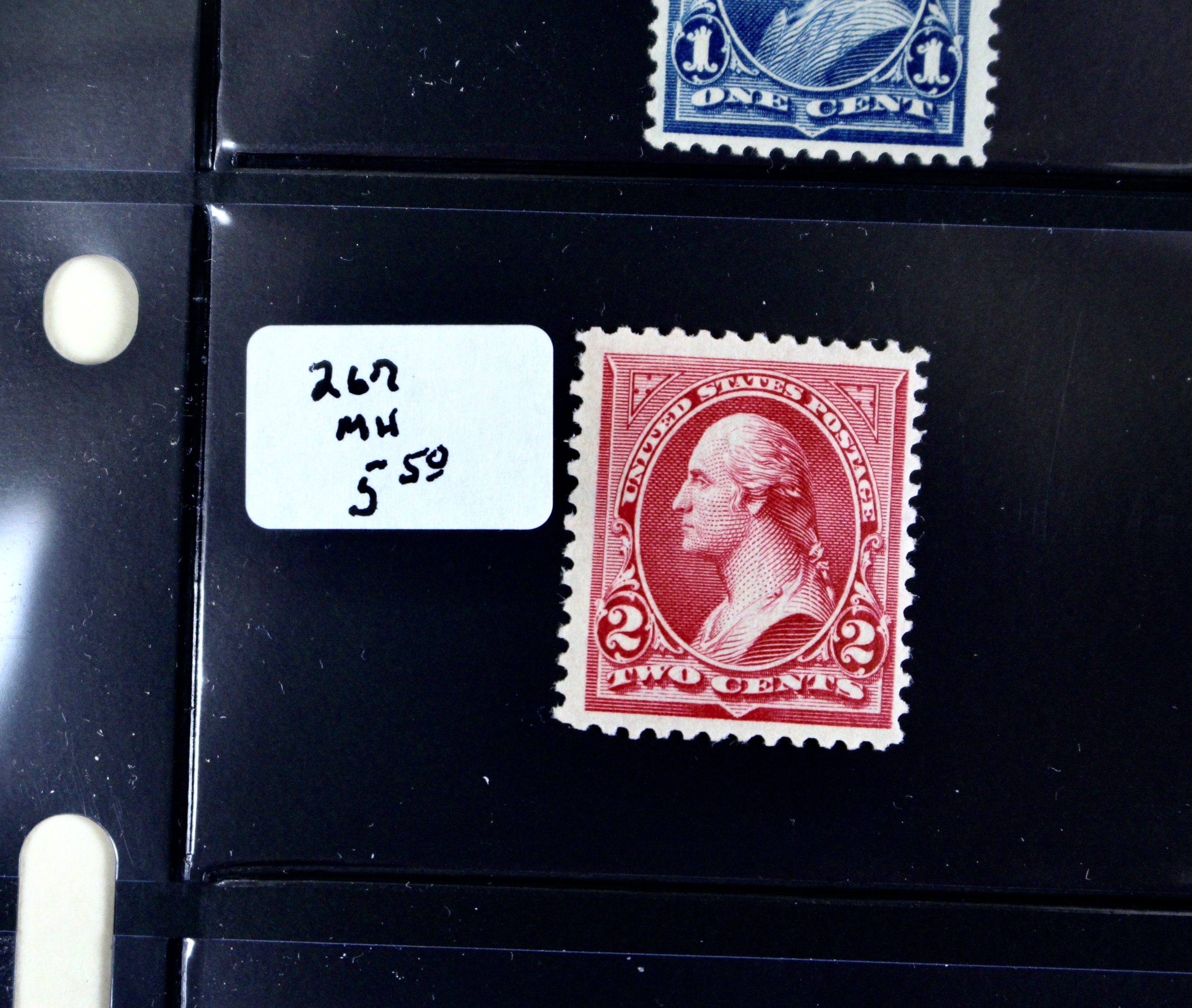 Eighteen Different Mint Condition U.S. Postage Stamps, Scott 264 to 339