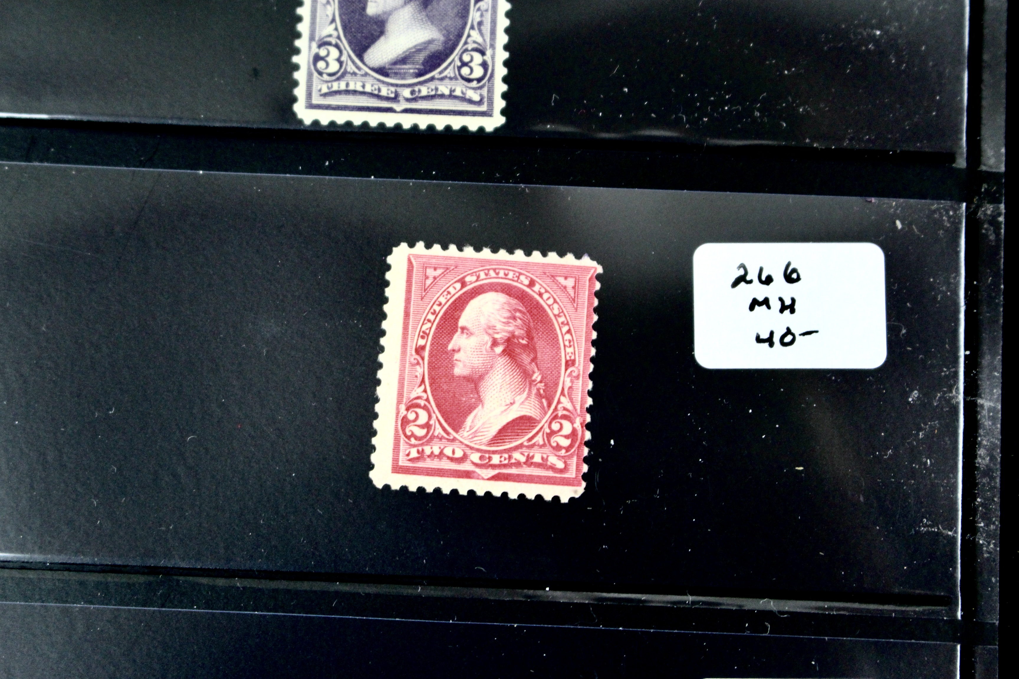 Eighteen Different Mint Condition U.S. Postage Stamps, Scott 264 to 339