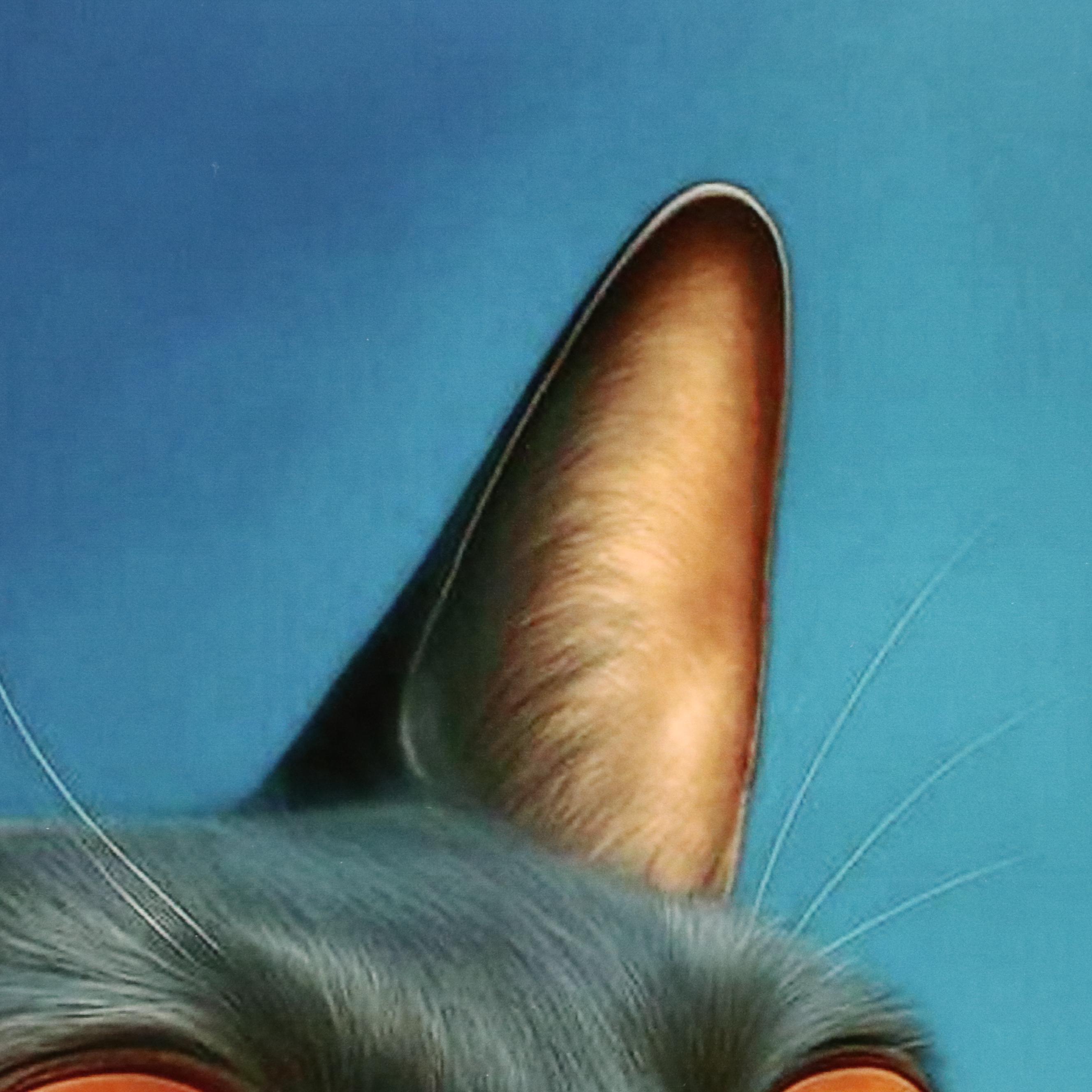 Slim Cat Productions Cat Portrait Giclée "Thorne," 2025