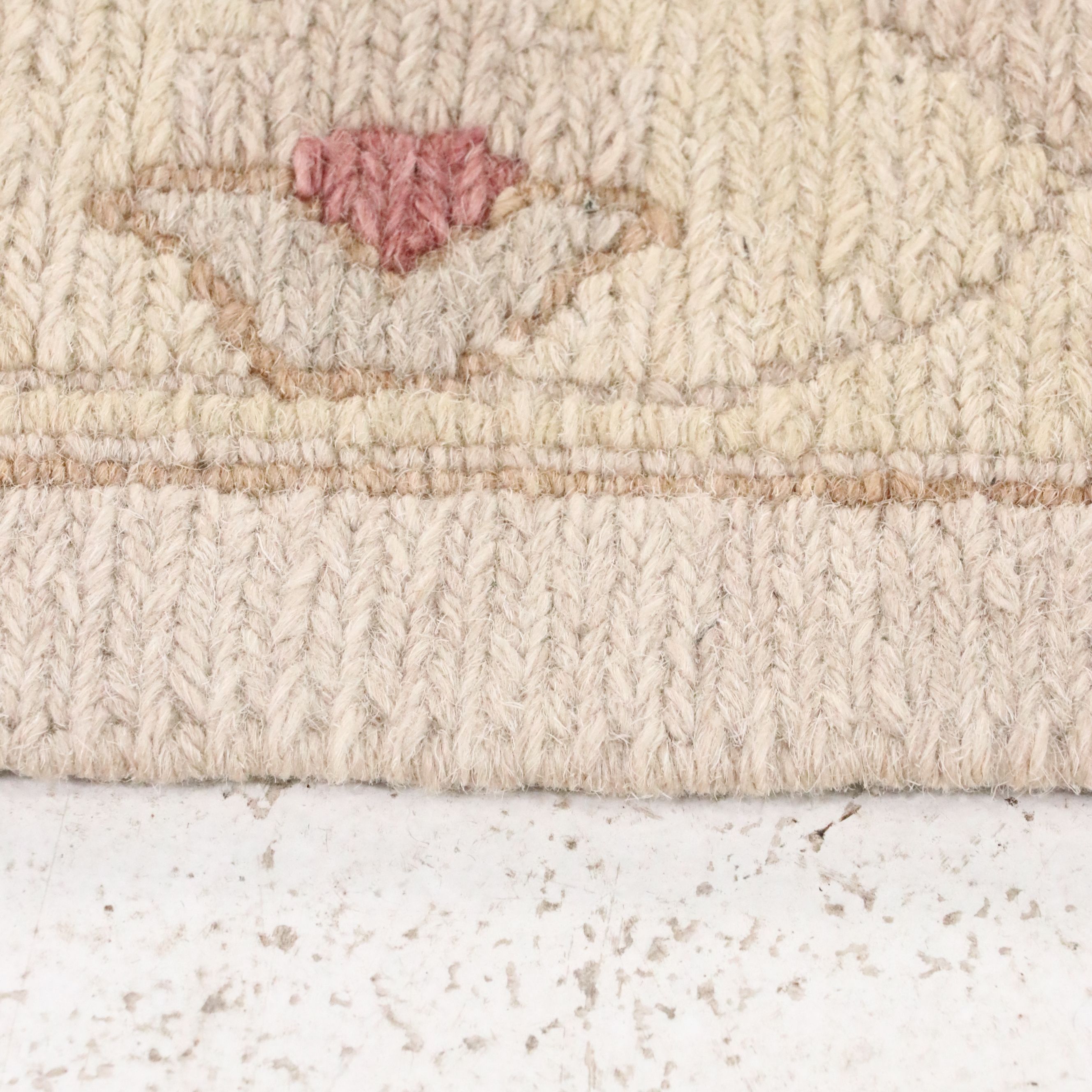 8'10 x 12' Handwoven Indian Soumak Room-Sized Rug