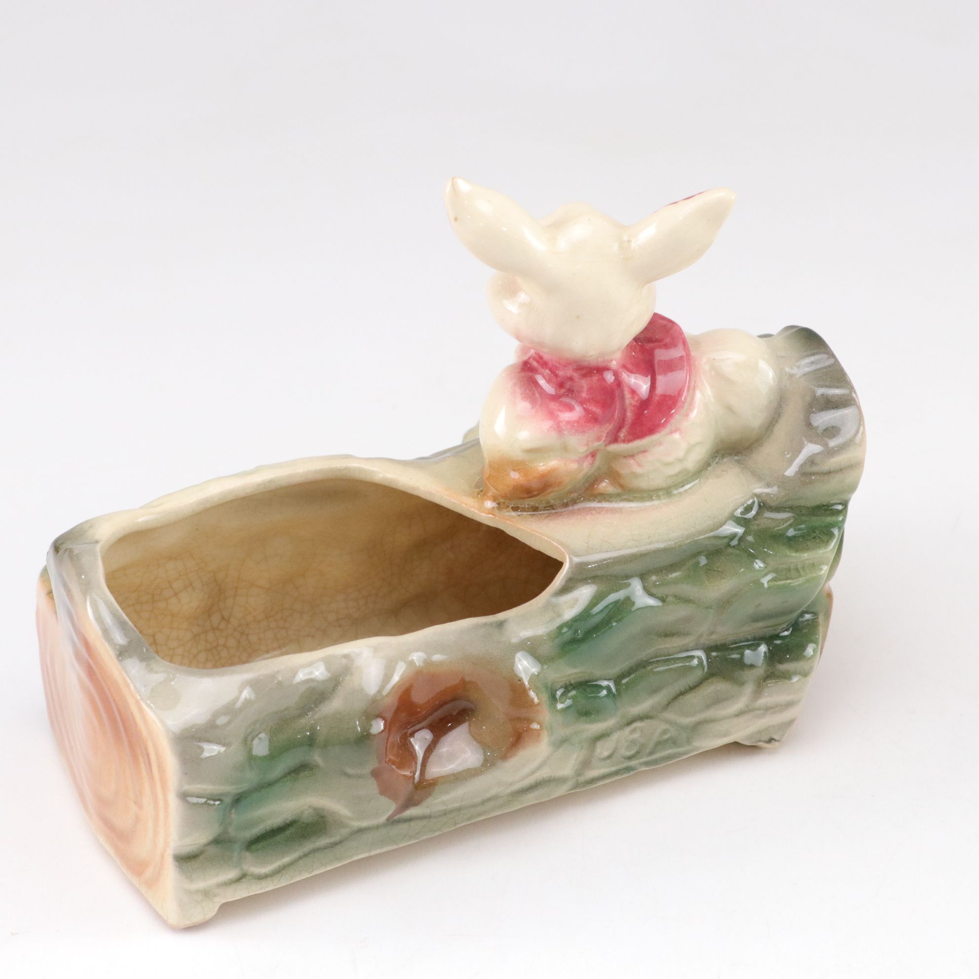 Shawnee & McCoy Pottery Porcelain Animal Planters, Mid-20th Century