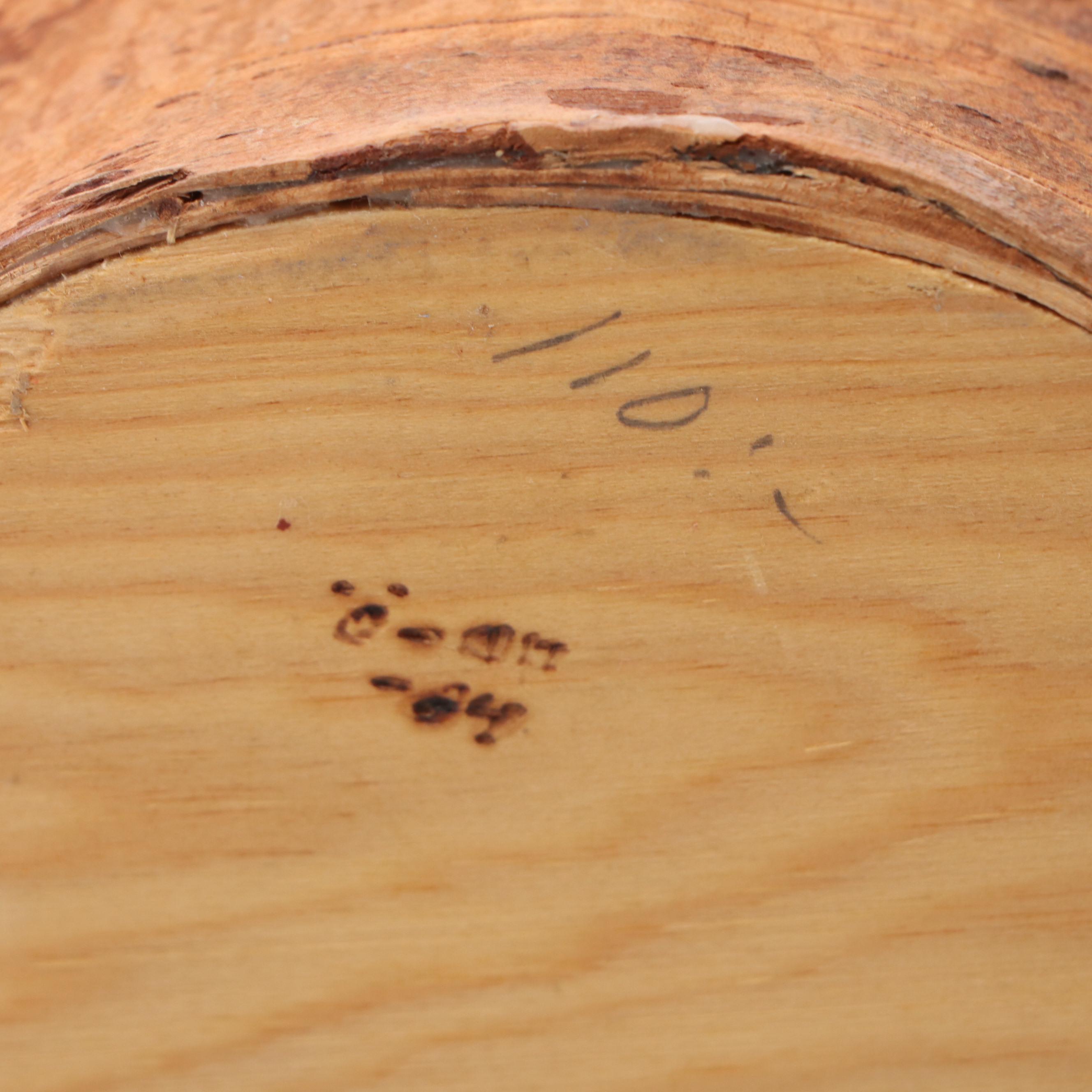 Primitive Style Birch Bark Vase