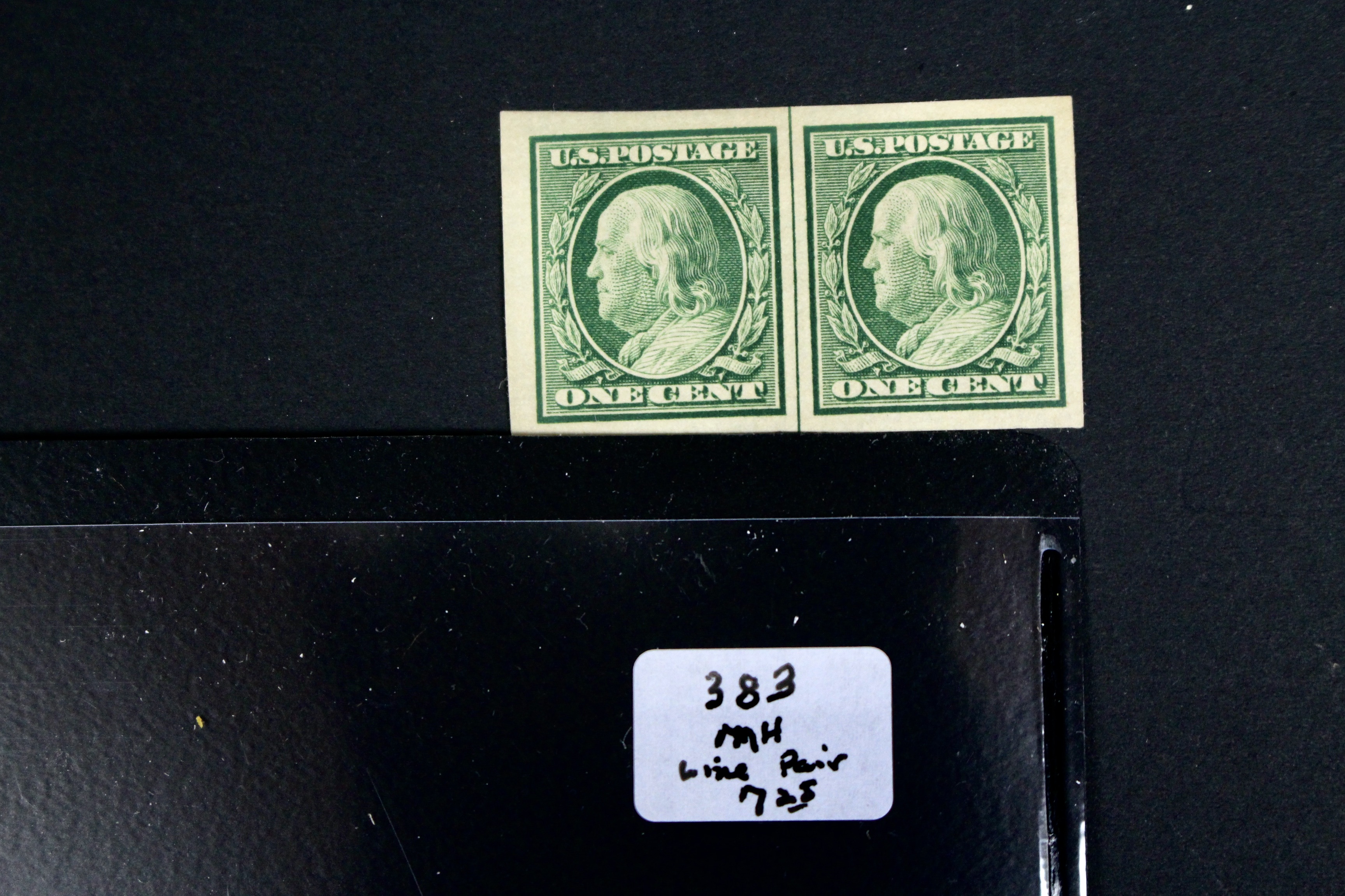 Fifteen Different Mint Condition U.S. Stamp Pairs, Scott 345 to 497