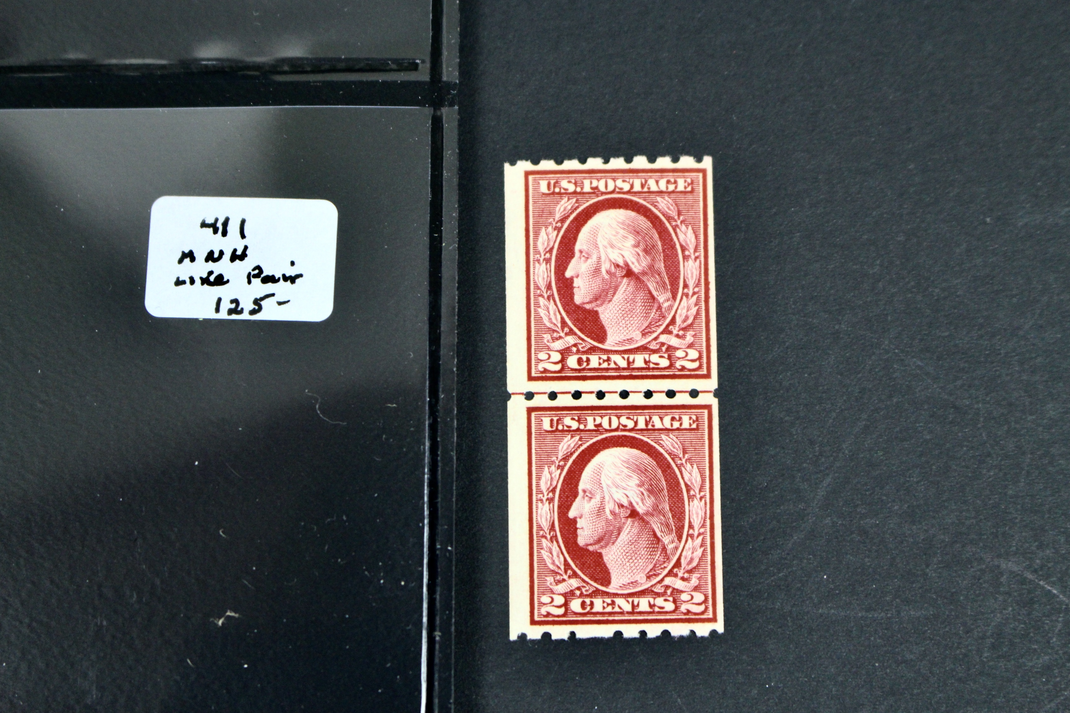 Fifteen Different Mint Condition U.S. Stamp Pairs, Scott 345 to 497