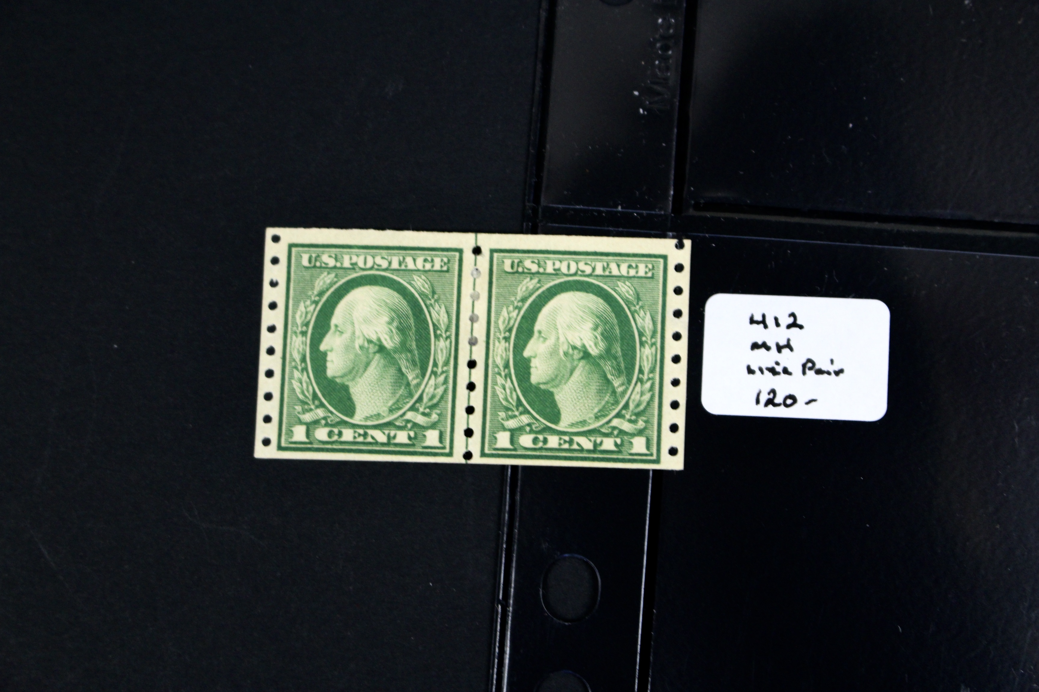 Fifteen Different Mint Condition U.S. Stamp Pairs, Scott 345 to 497