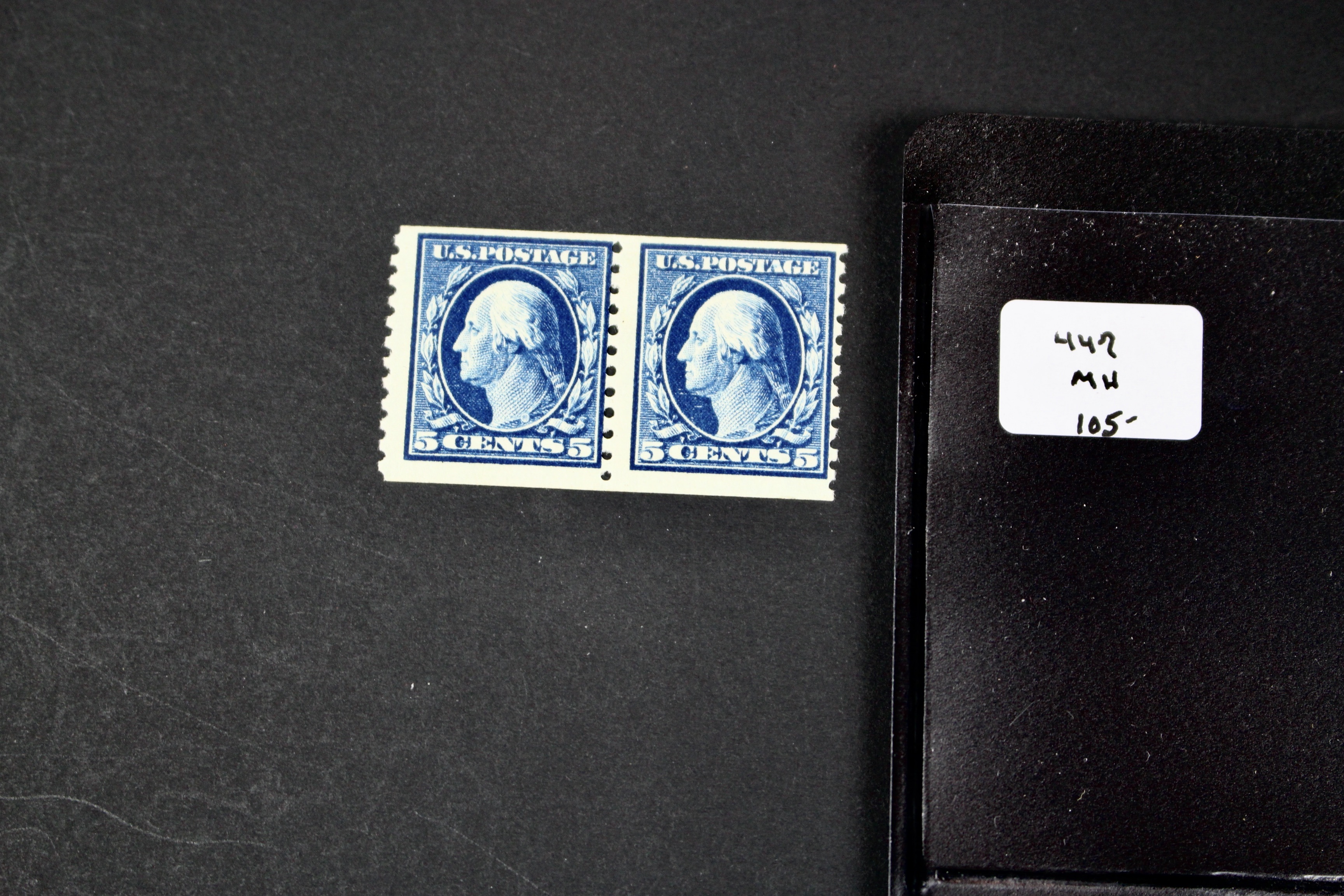 Fifteen Different Mint Condition U.S. Stamp Pairs, Scott 345 to 497