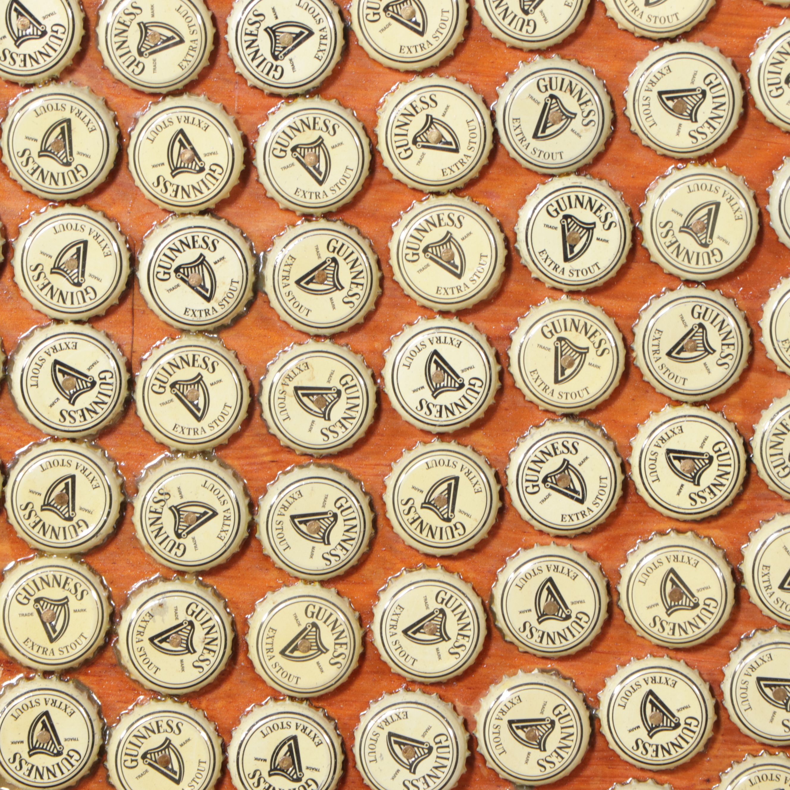 Robert Beaven Adirondack Style Root Wood Armchair with Guinness Bottle Caps