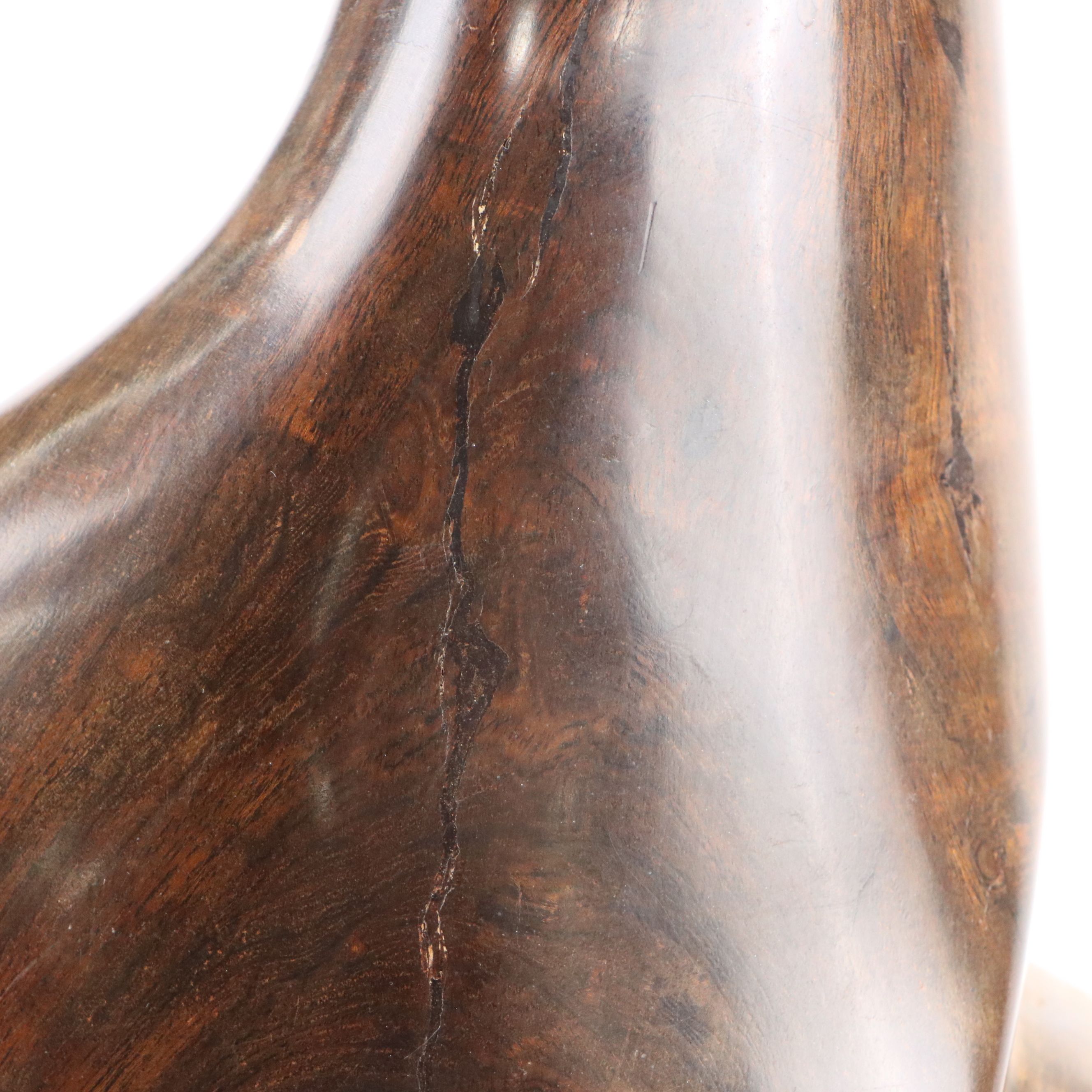 Carved Ironwood Seal and Other Animal Figurines