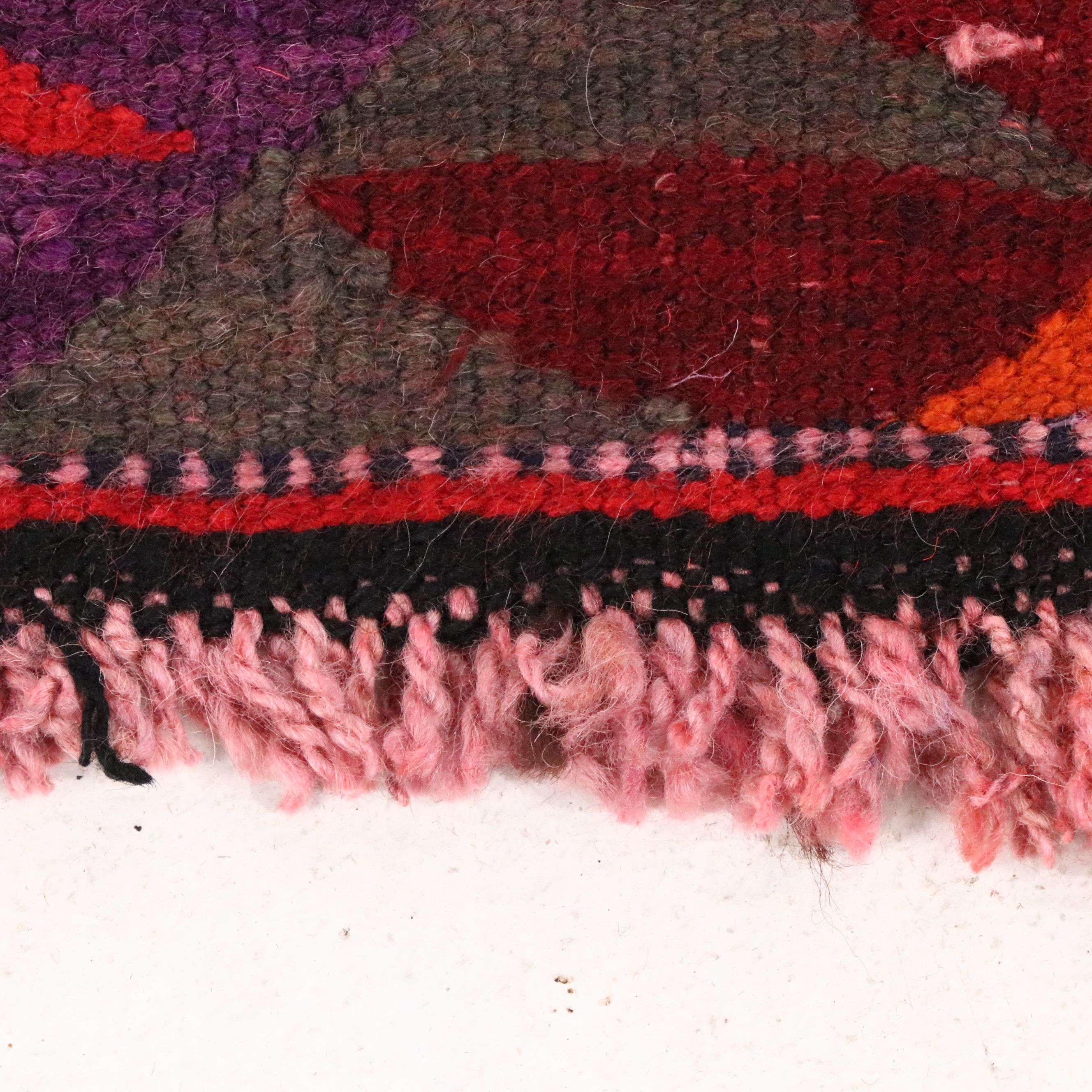 3'5 x 12'6 Hand-Knotted Moroccan Berber Long Rug